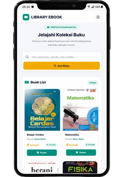 Source Code Aplikasi Perpustakaan Digital Laravel | Peminjaman & Baca E-Book | PHP & MySQL