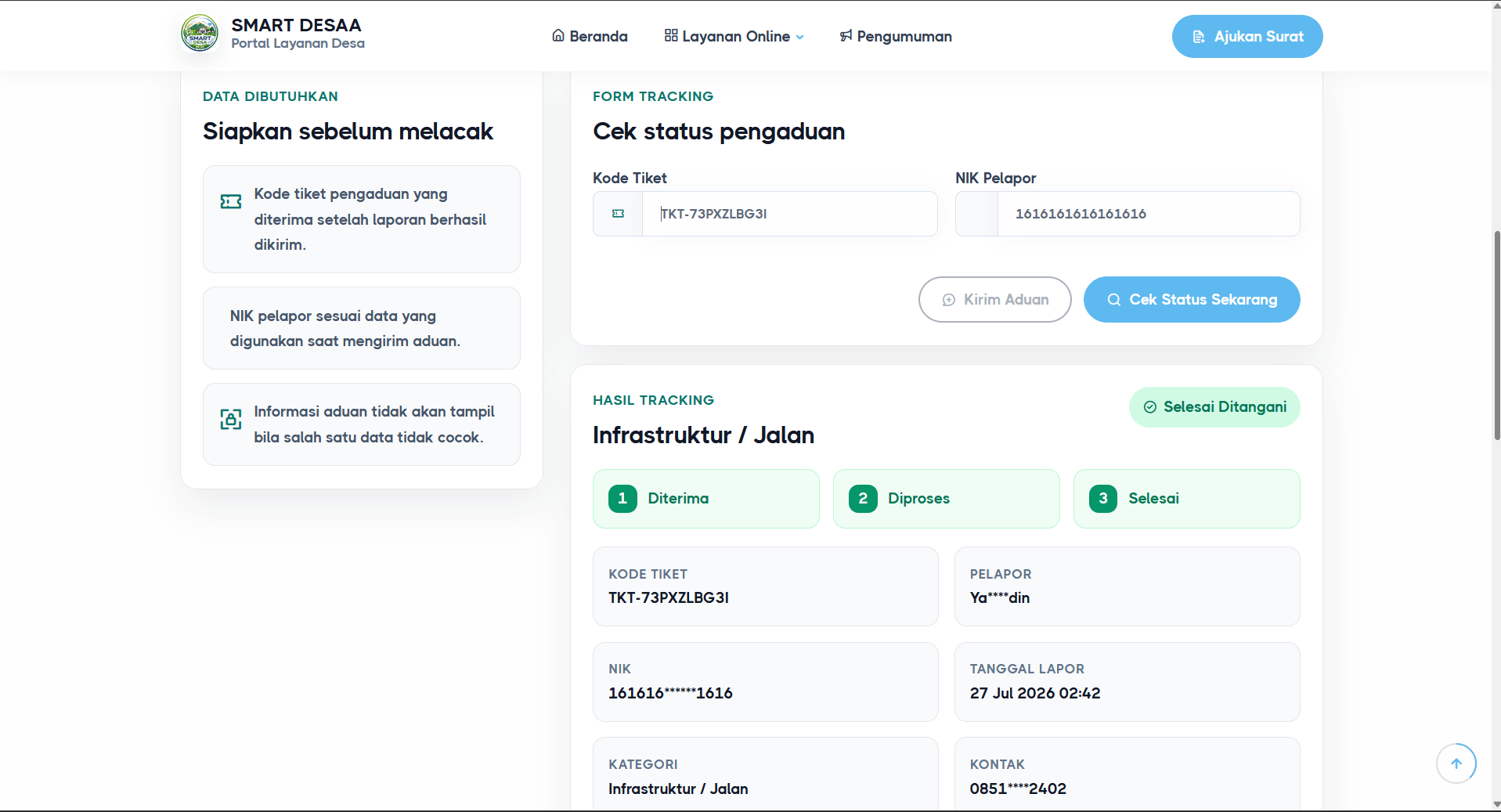 Source Code Website Pelayanan Desa Laravel | Surat Digital, WhatsApp Gateway, QR Code & Data Penduduk