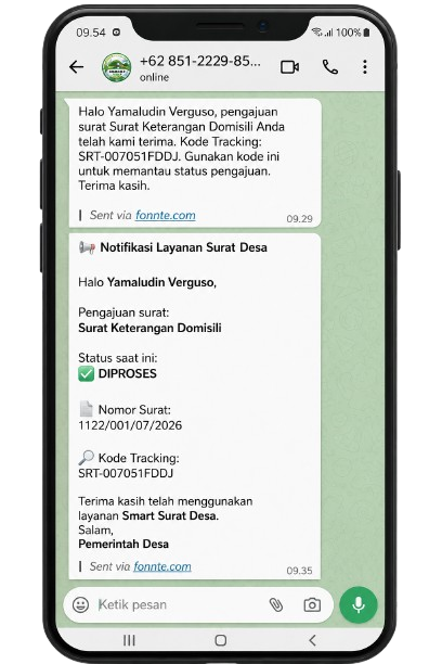 Source Code Website Pelayanan Desa Laravel | Surat Digital, WhatsApp Gateway, QR Code & Data Penduduk