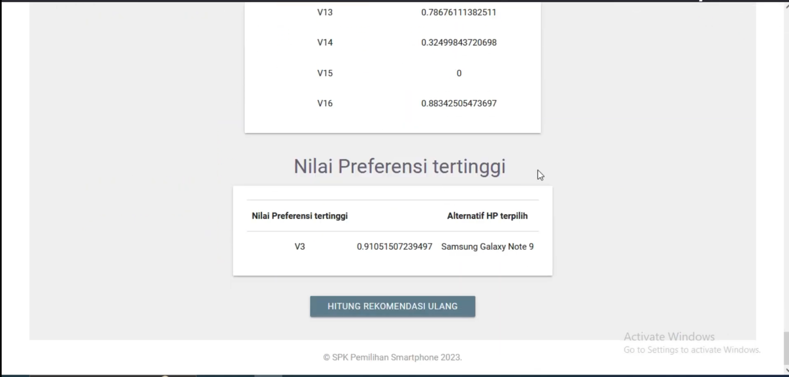 Source Code SPK Metode TOPSIS Pemilihan HP Terbaik  | SPK Pemilihan Laptop Terbaik Metode TOPSIS