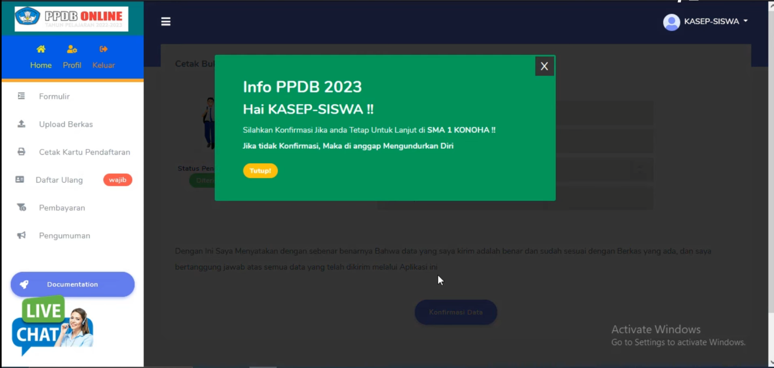 Source Code Sistem PPDB Sekolah || ppdb online || Website PPDB