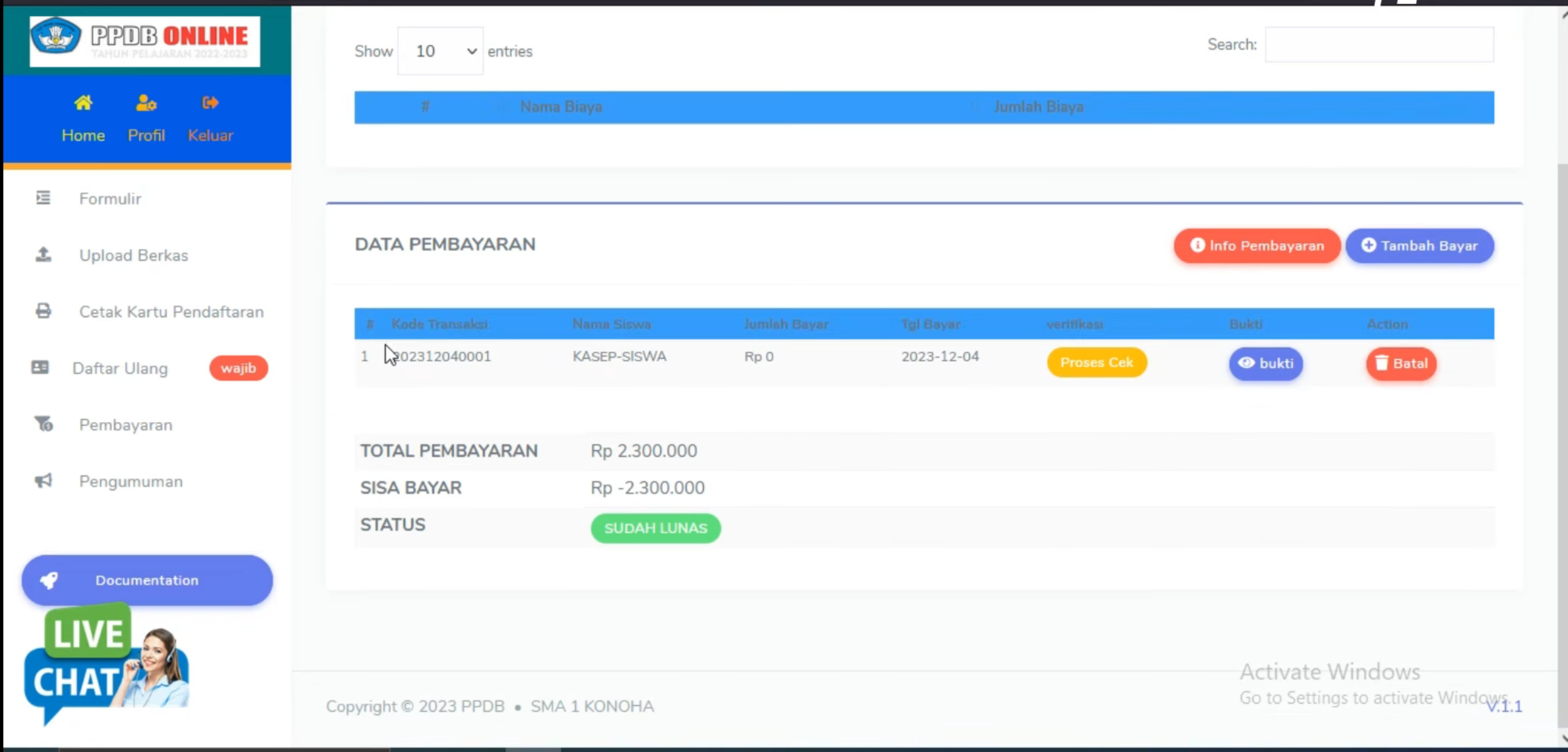 Source Code Sistem PPDB Sekolah || ppdb online || Website PPDB
