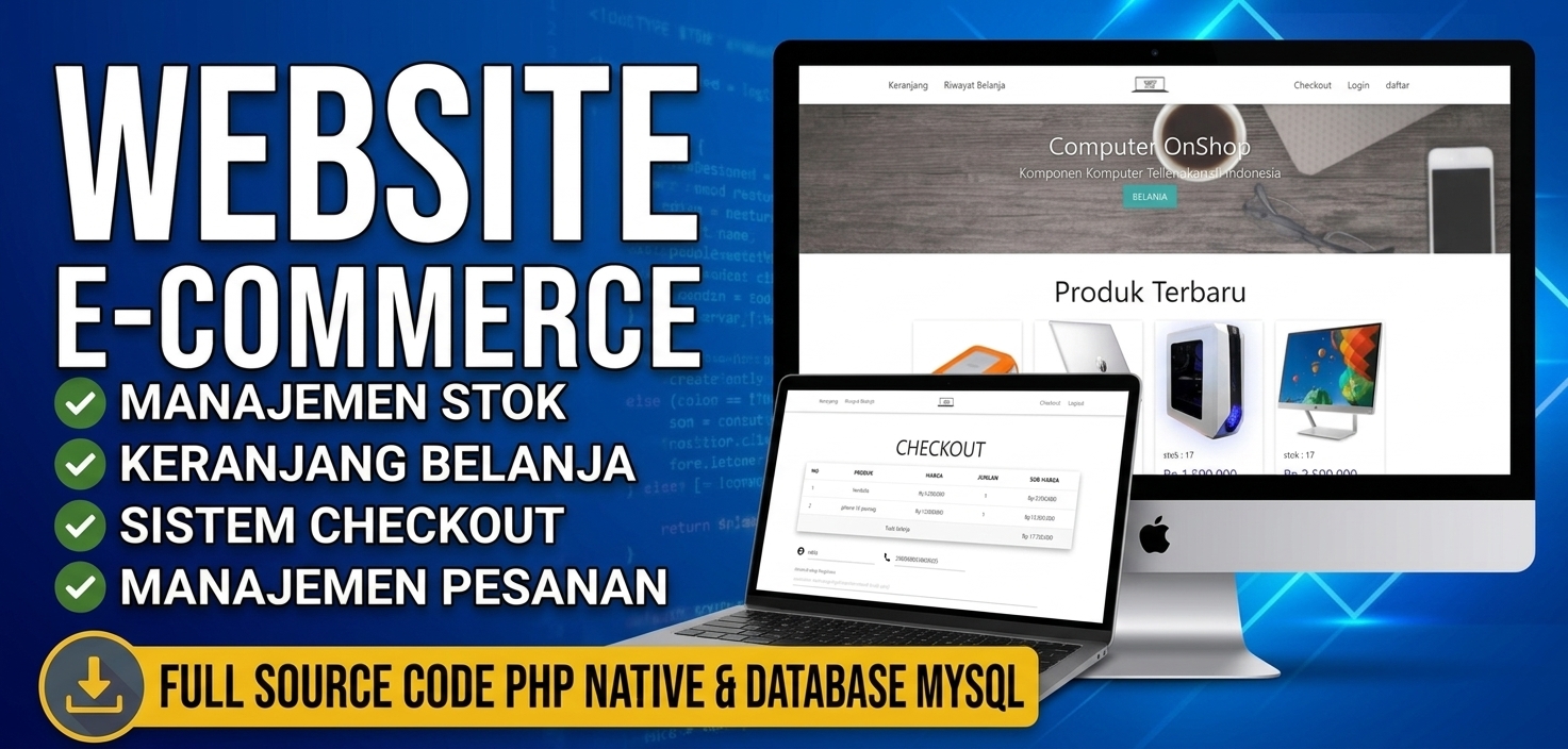 Source Code PHP | Website E-Commerce | Website Penjualan