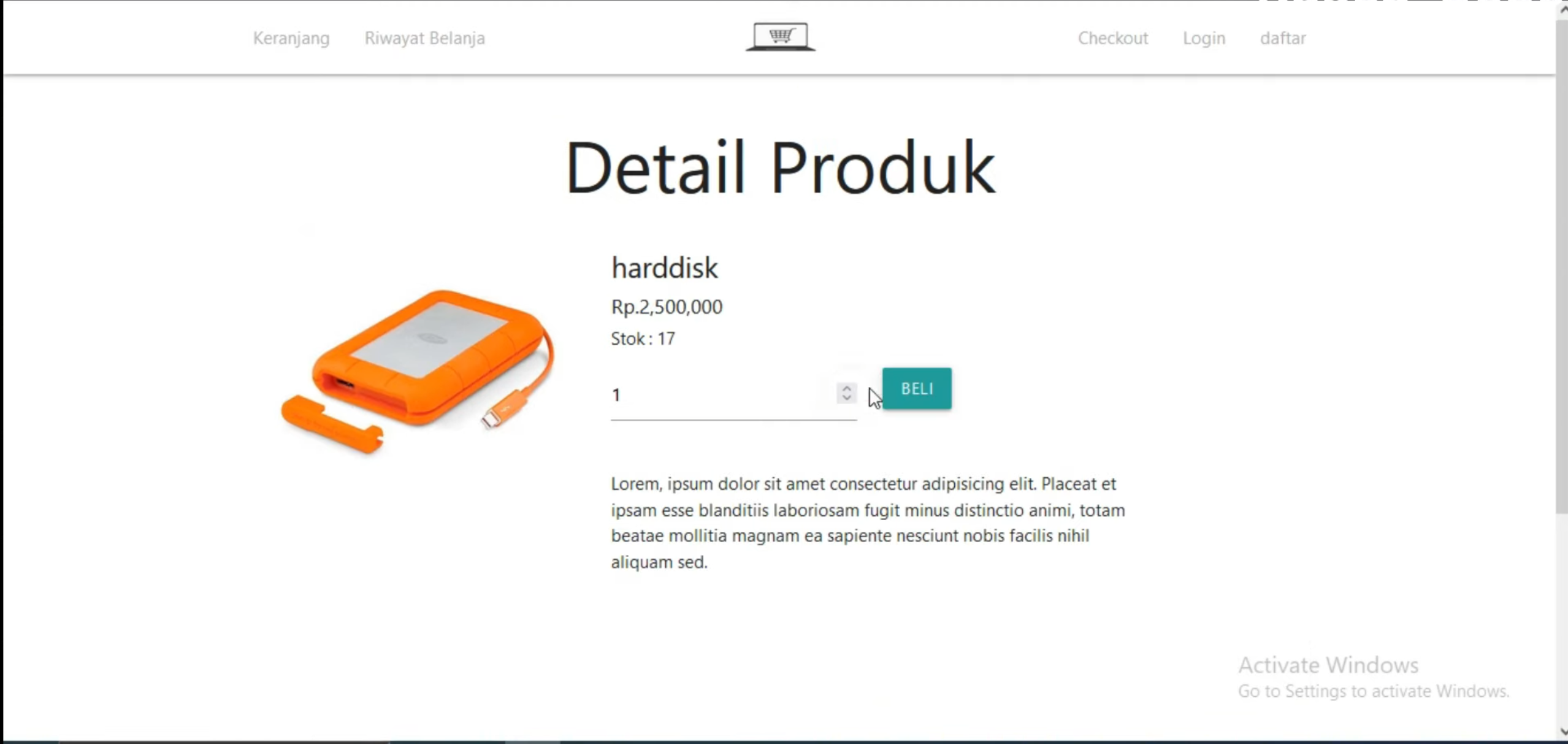 Source Code PHP | Website E-Commerce | Website Penjualan