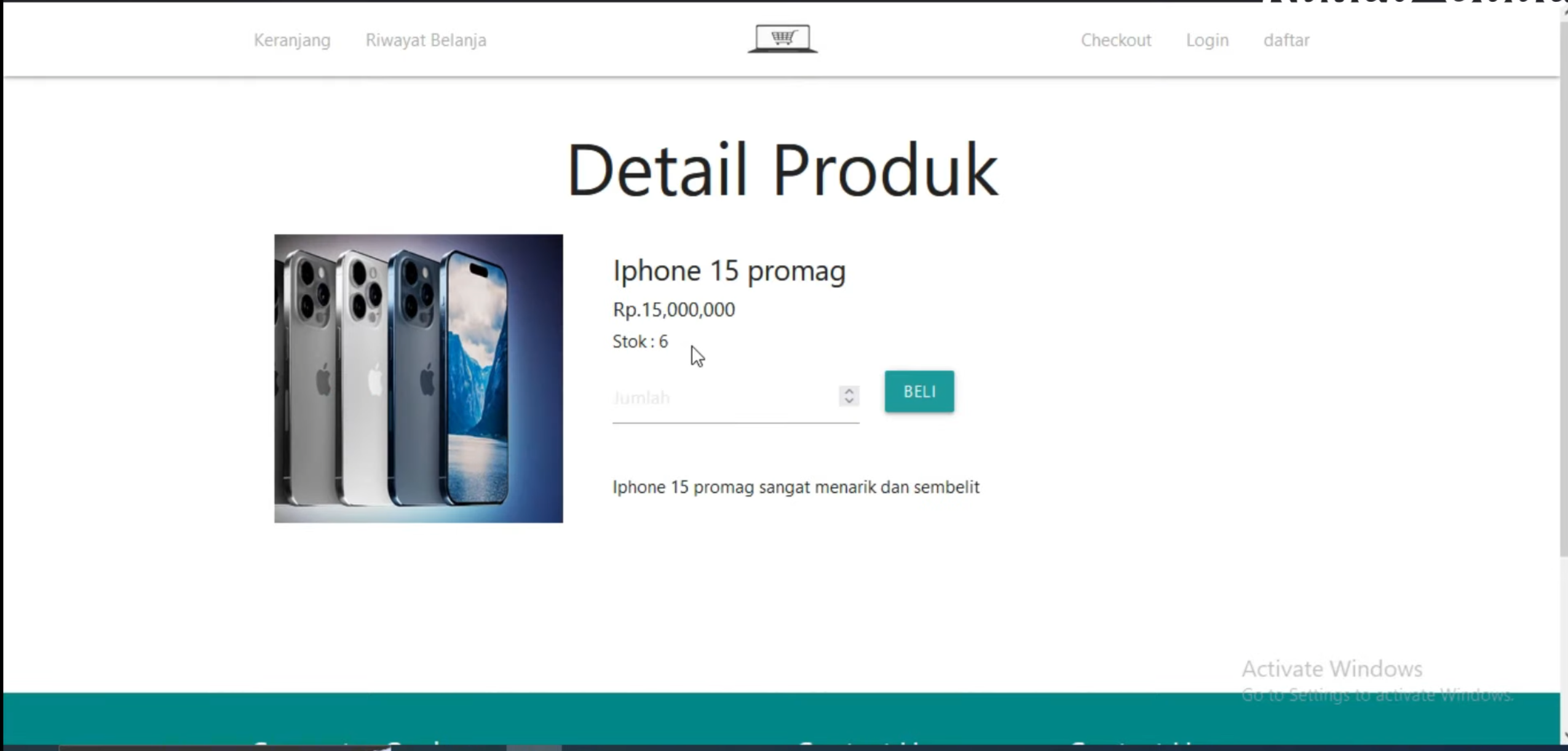 Source Code PHP | Website E-Commerce | Website Penjualan
