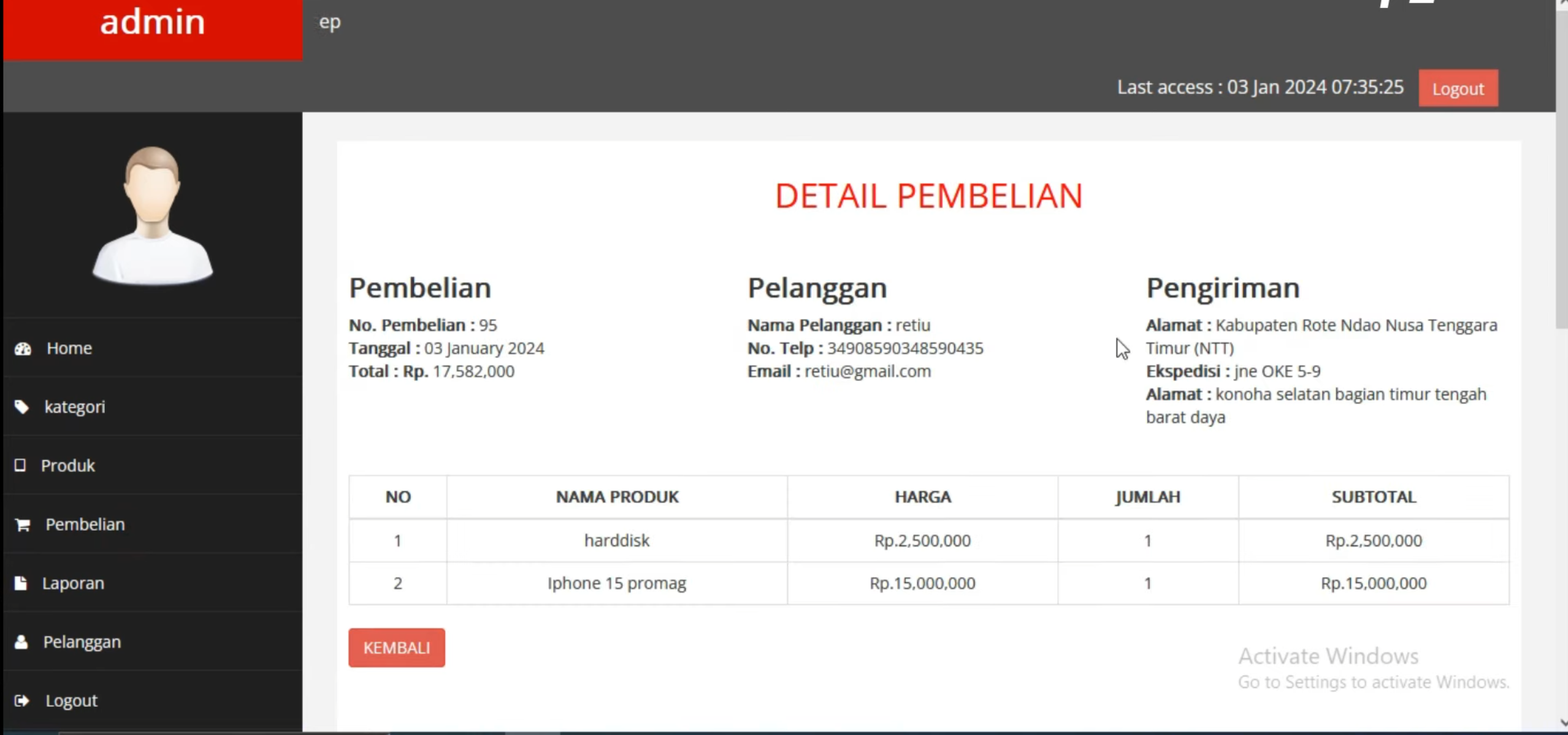 Source Code PHP | Website E-Commerce | Website Penjualan
