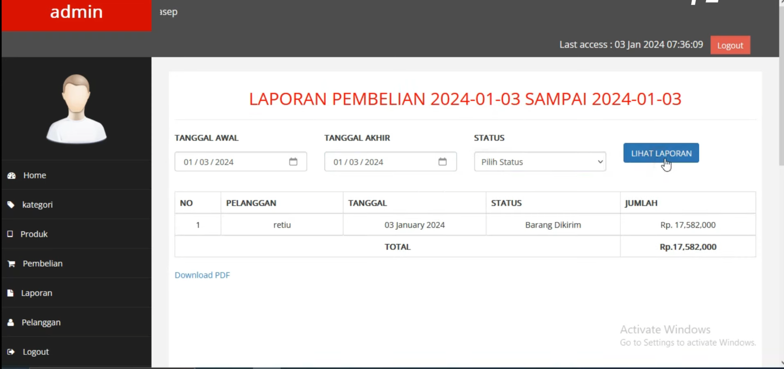 Source Code PHP | Website E-Commerce | Website Penjualan