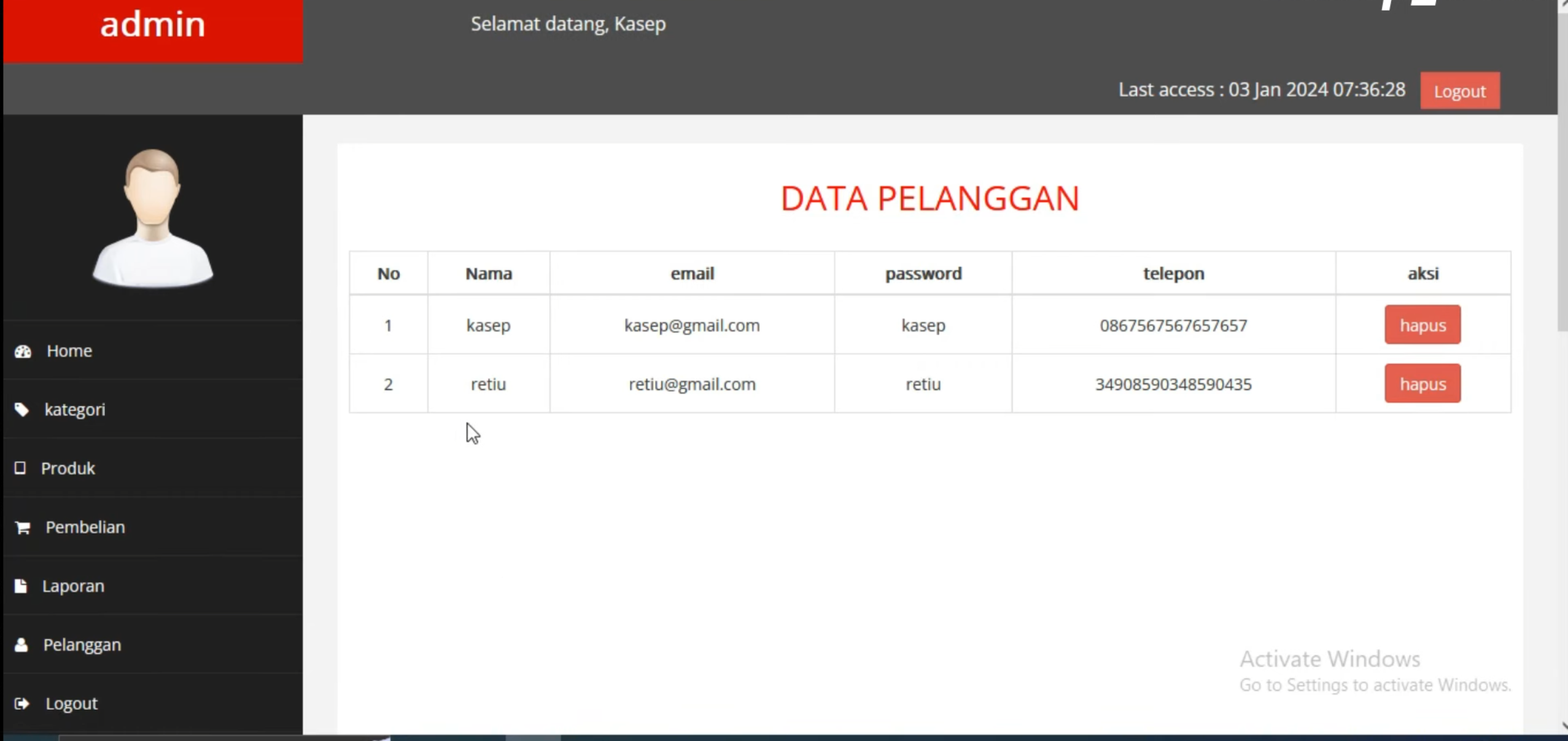 Source Code PHP | Website E-Commerce | Website Penjualan