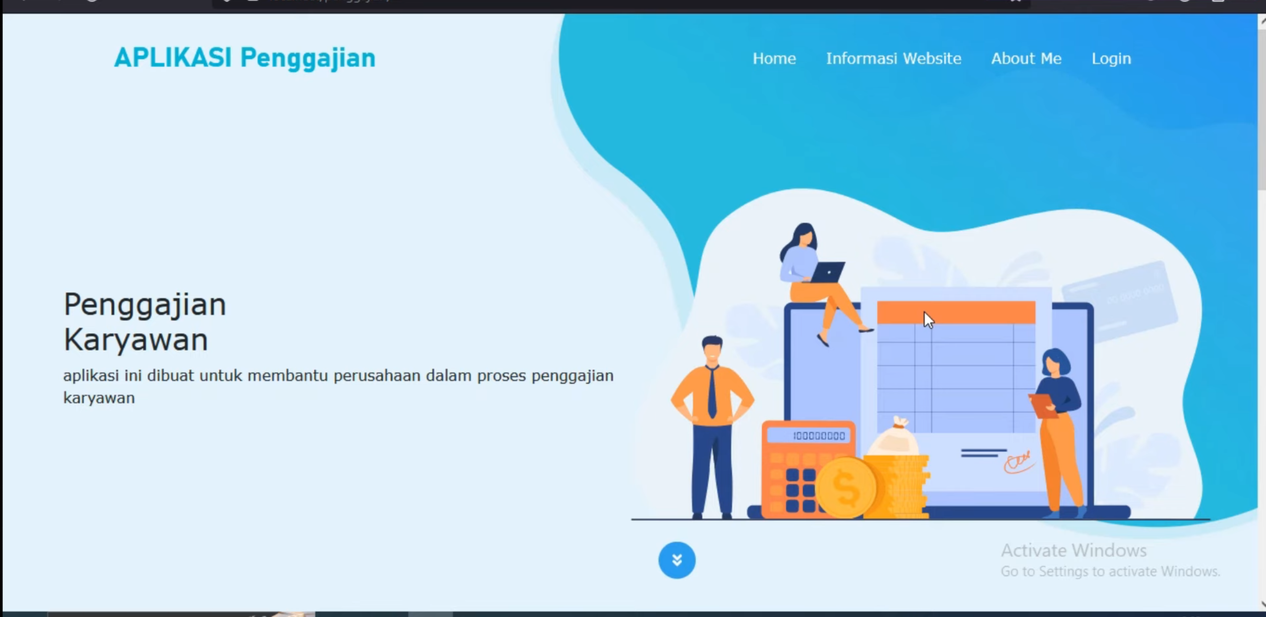 source Code PHP Sistem Penggajian Karyawan CodeIgniter