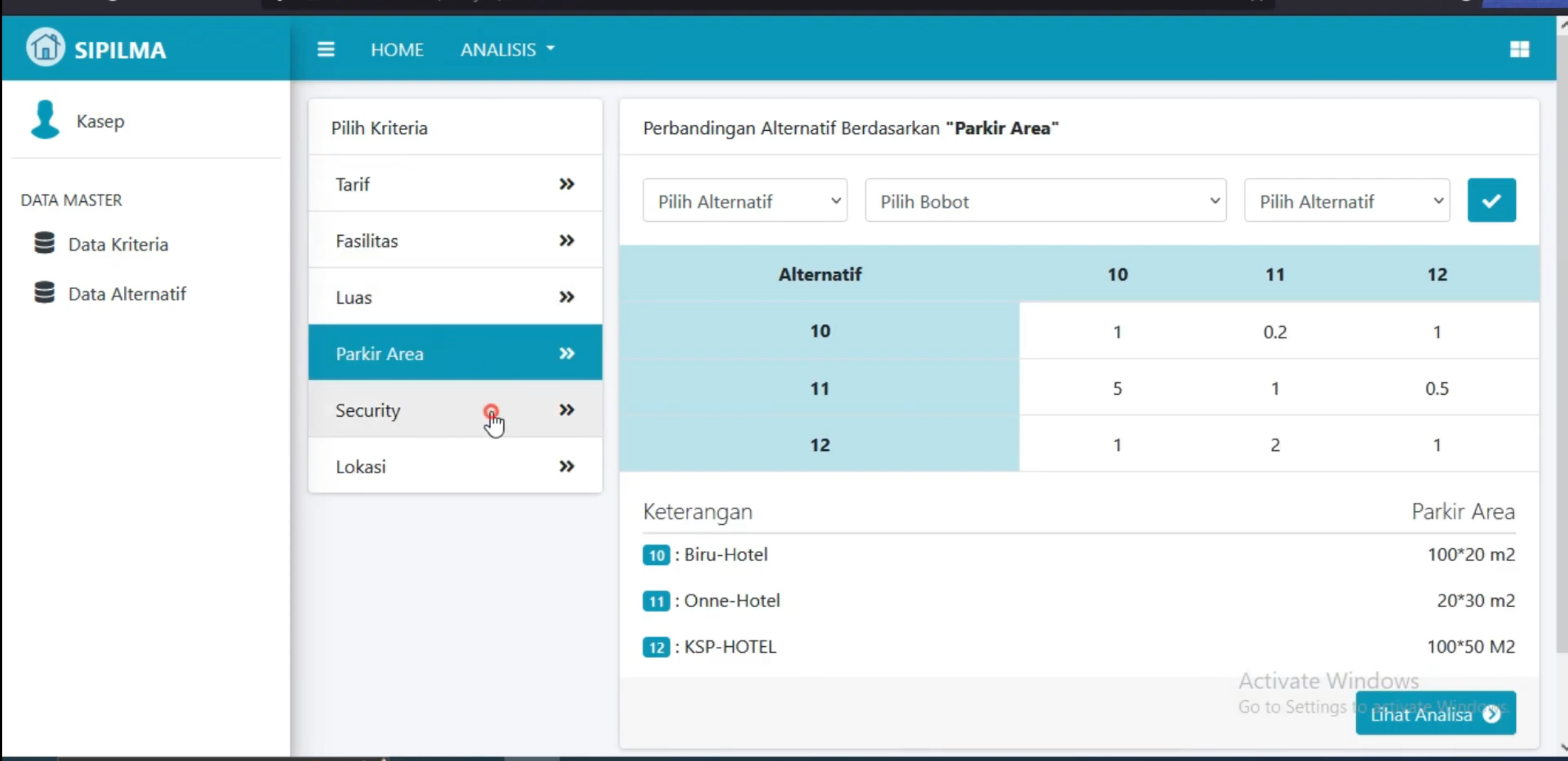 Source Code PHP SPK Metode AHP Laravel | Website SPK AHP | Free Download