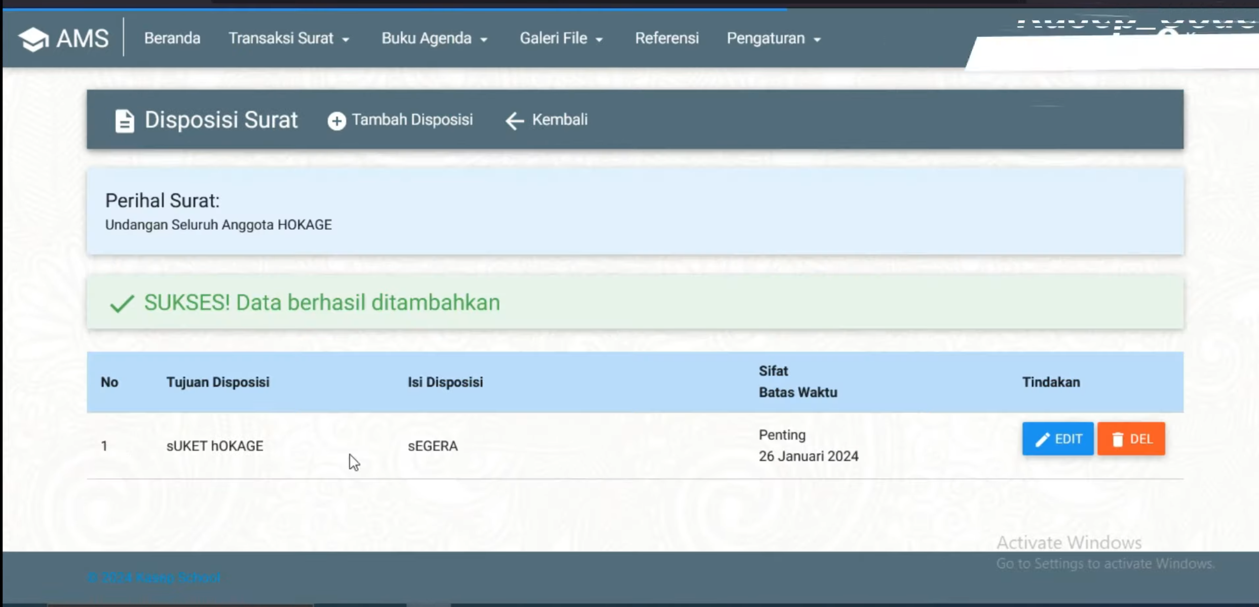 Source Code PHP Sistem Pengarsipan Surat (Full Database & Coding) || Arsip Online || Website surat
