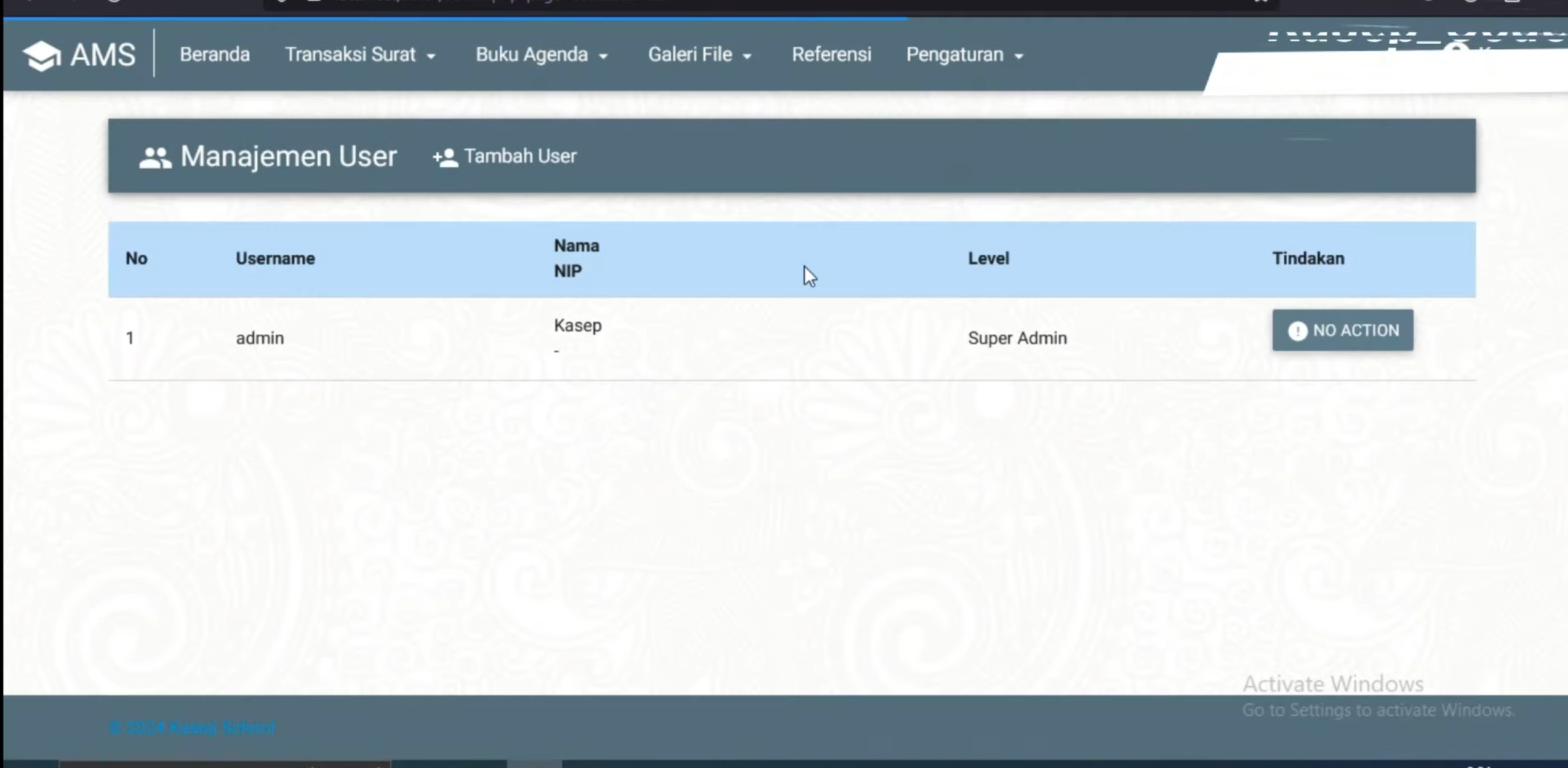 Source Code PHP Sistem Pengarsipan Surat (Full Database & Coding) || Arsip Online || Website surat