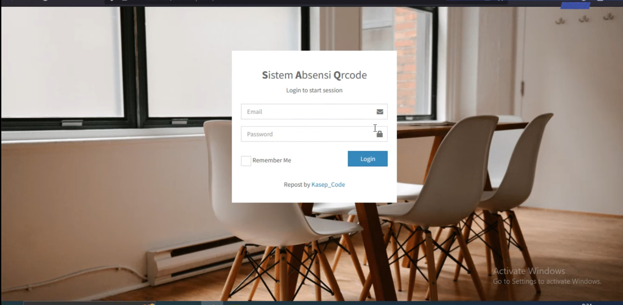 Source Code PHP Aplikasi Absensi Online QR Code CodeIgniter: Free Source Code  Database