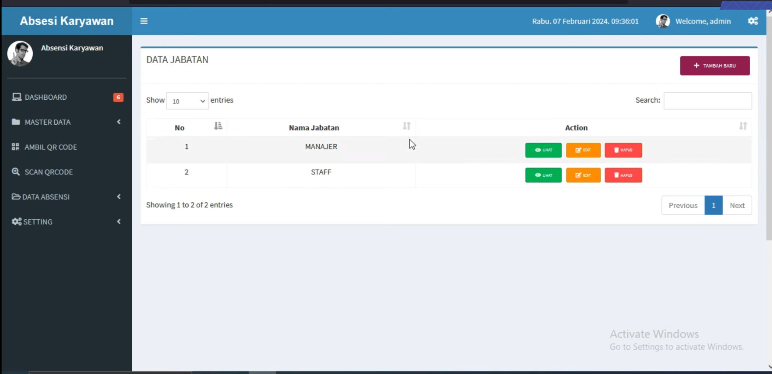Source Code PHP Aplikasi Absensi Online QR Code CodeIgniter: Free Source Code  Database