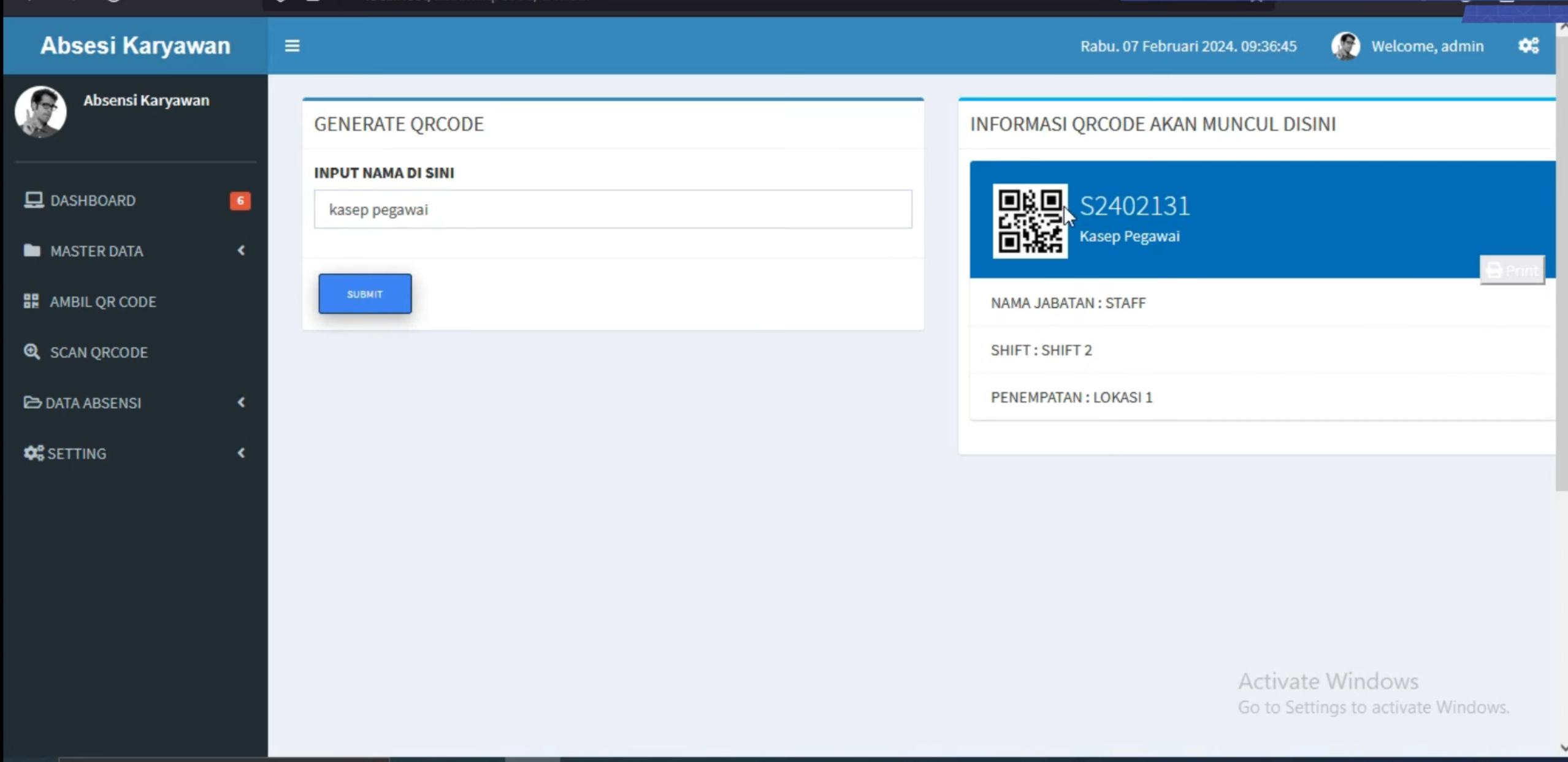 Source Code PHP Aplikasi Absensi Online QR Code CodeIgniter: Free Source Code  Database