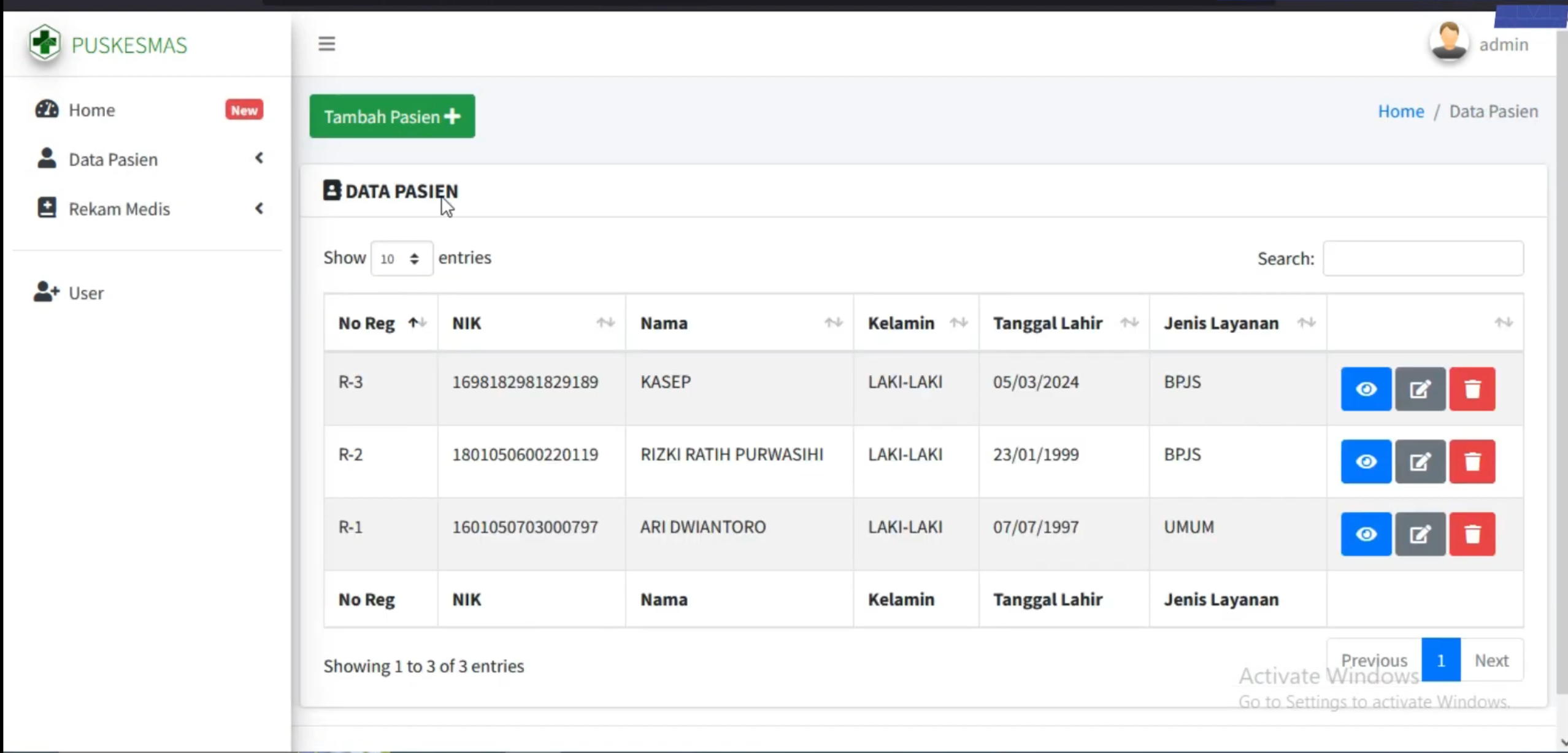 Source Code Sistem Rekomendasi Rawat Pasien Metode AHP || Koding Website Metode AHP
