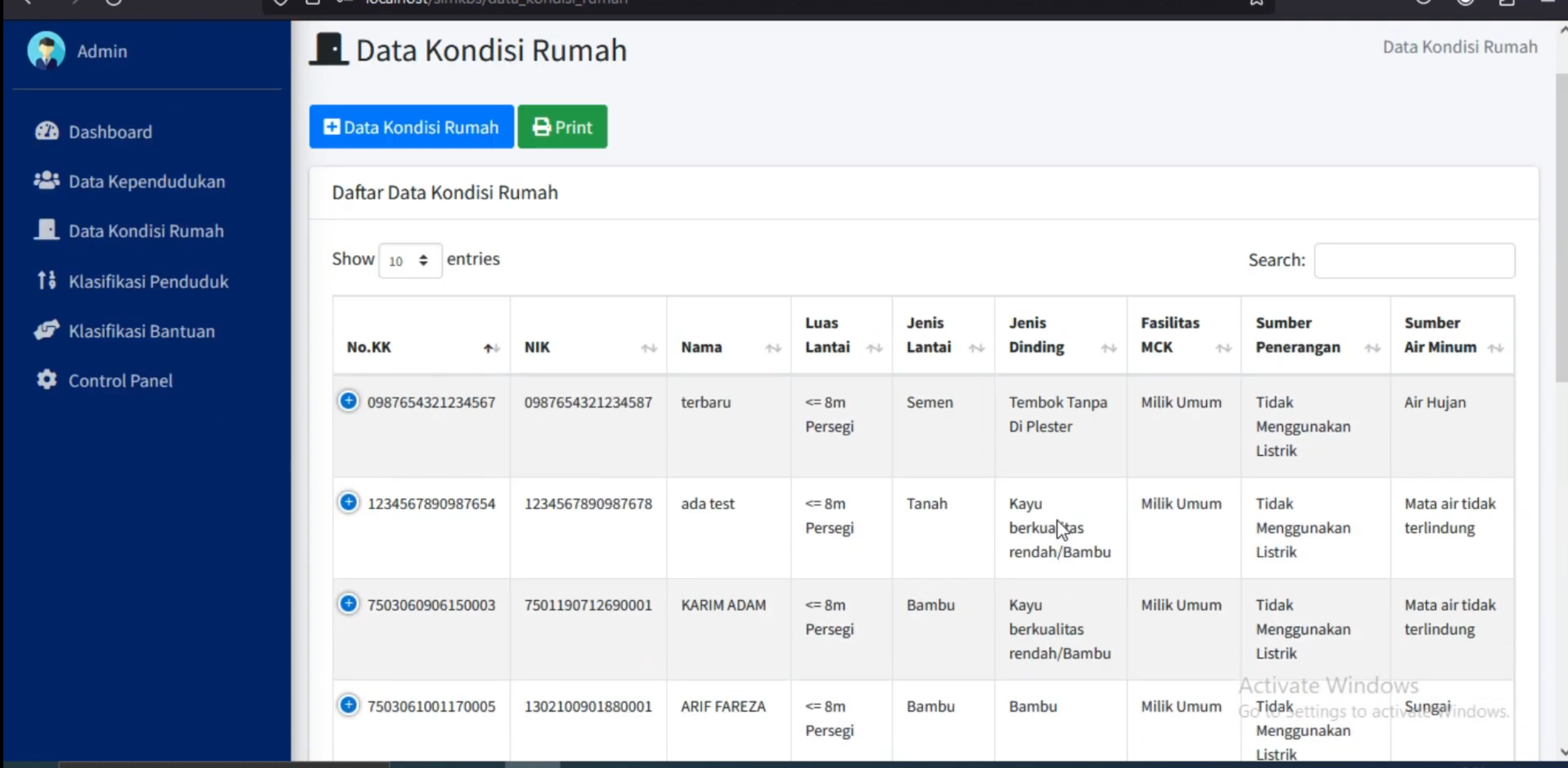 Website Sistem Informasi Bansos || Download Source Code website BANSOS | PHP NATIVE