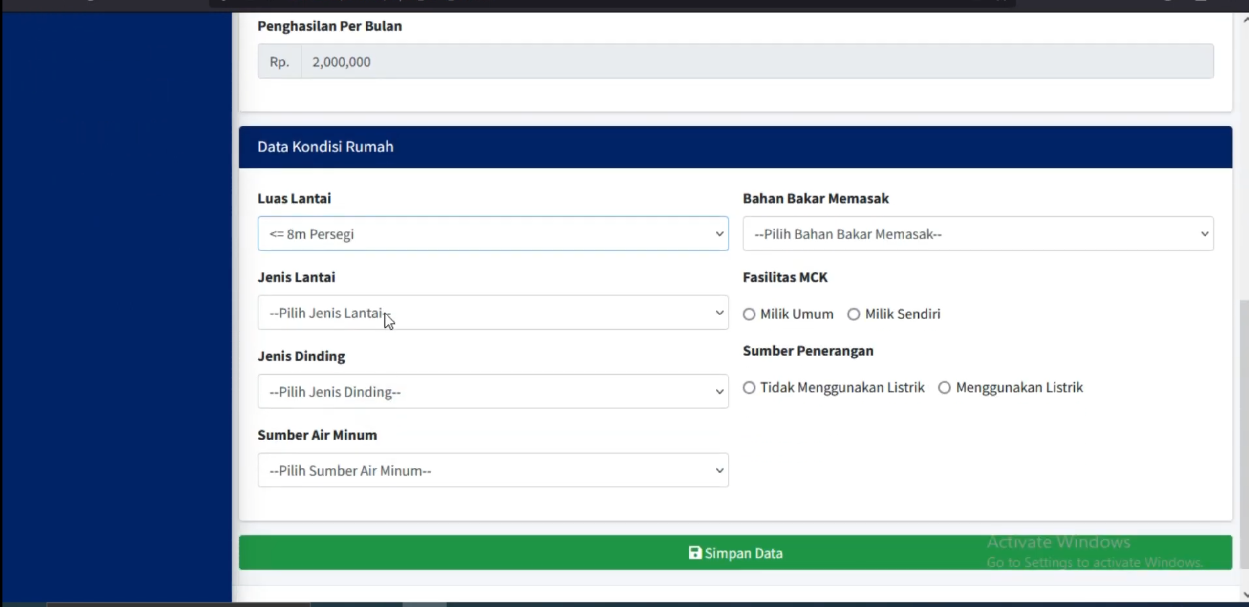 Website Sistem Informasi Bansos || Download Source Code website BANSOS | PHP NATIVE