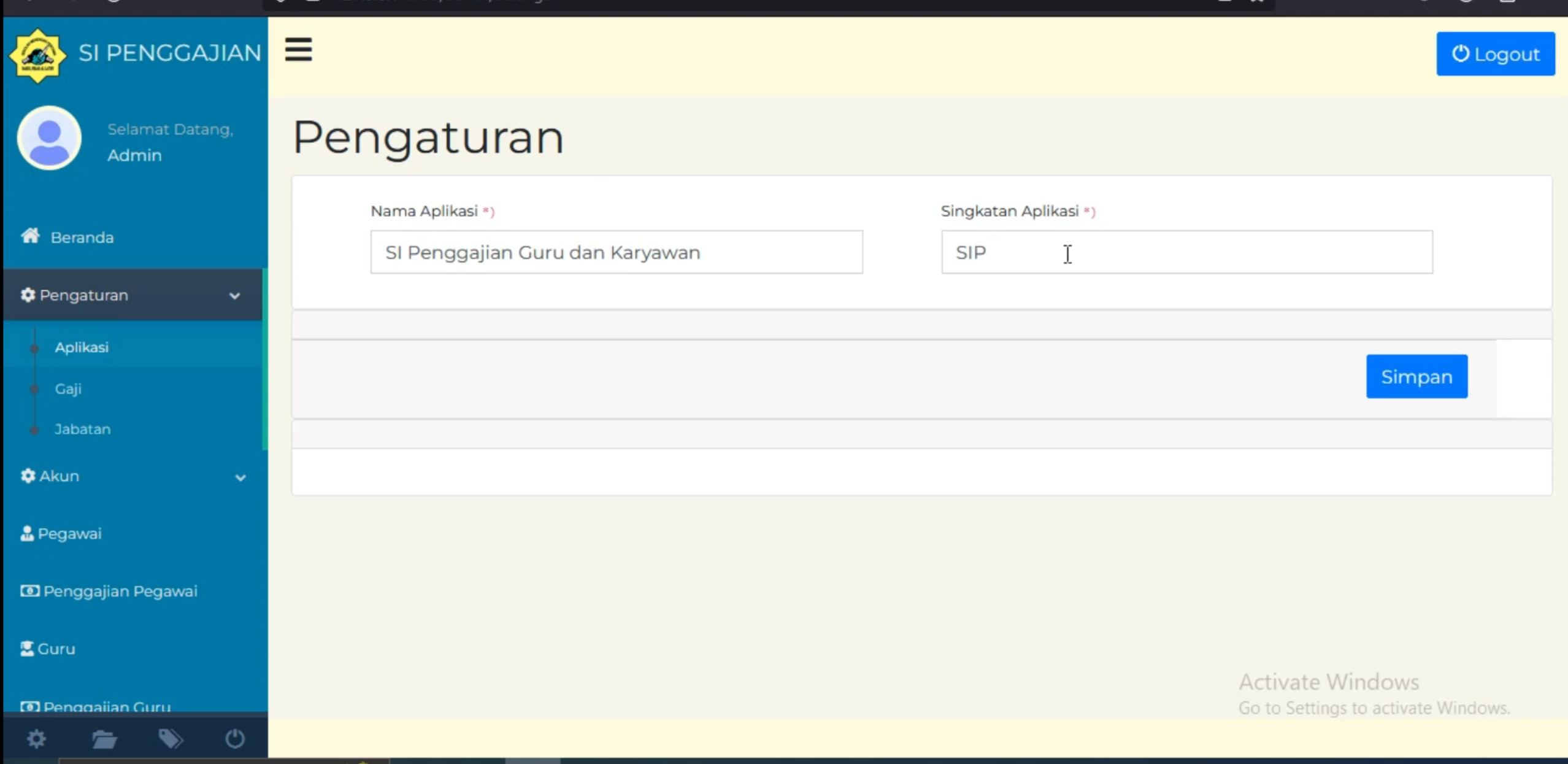 Sistem Informasi Penggajian Laravel || Download Website Gaji || Penggajian Online