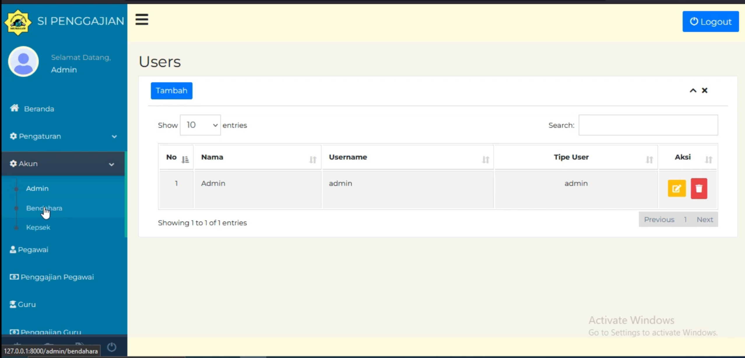 Sistem Informasi Penggajian Laravel || Download Website Gaji || Penggajian Online