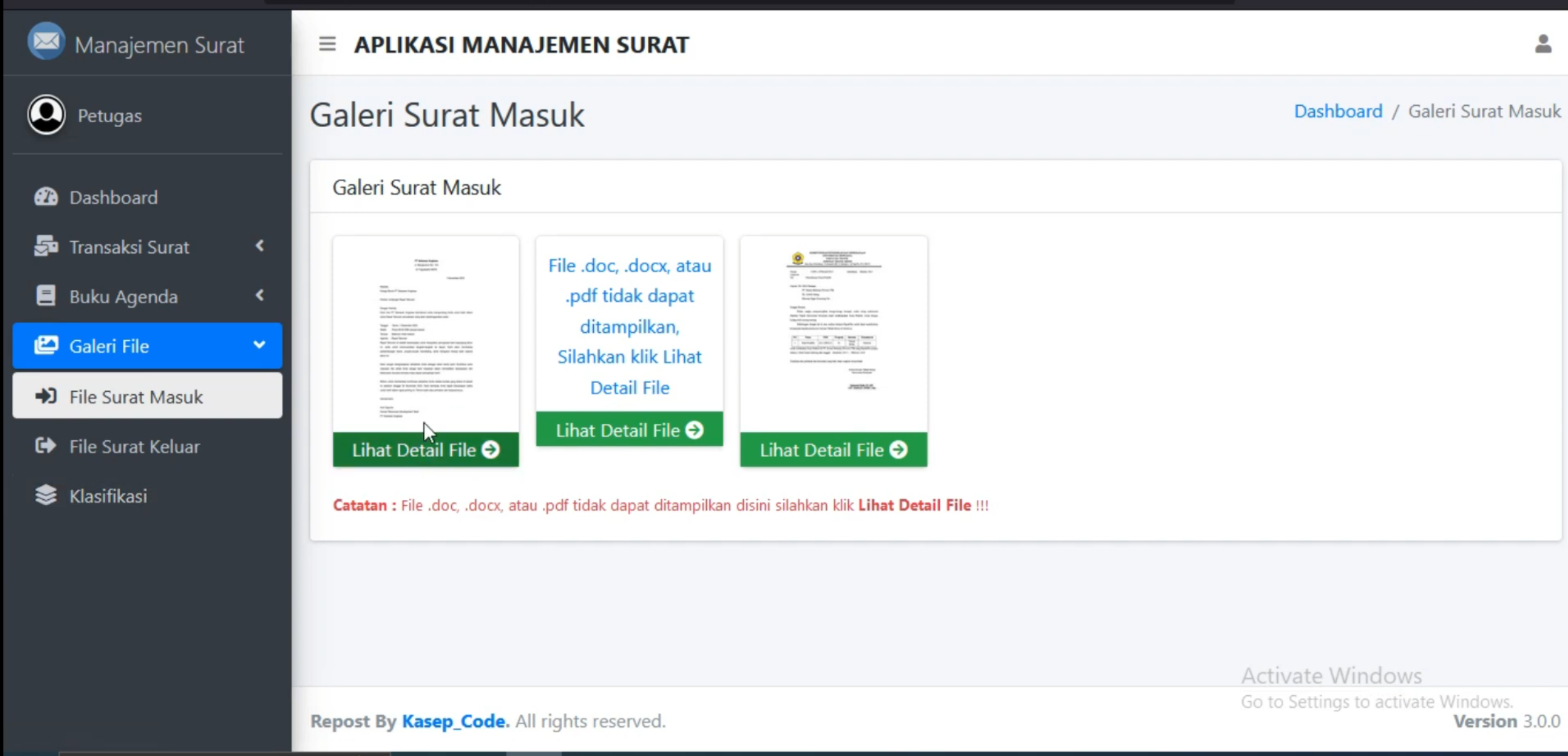 Sistem Pengarsipan Surat Laravel | Download Source Code Php Laravel