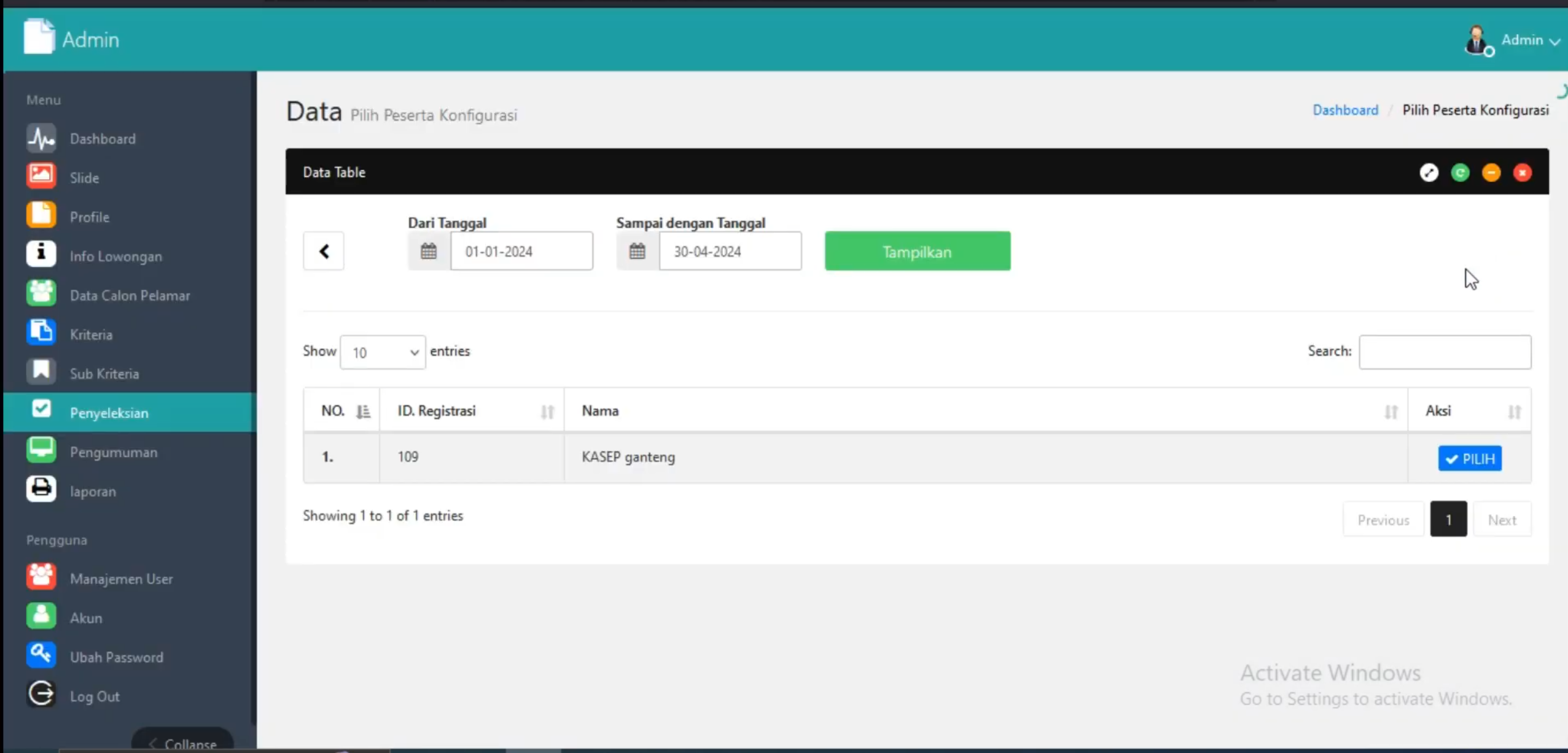 Sistem Pendukung Keputusan Metode MFEP | Download SPK Metode MFEP | Website SPK MFEP Codeigniter 3