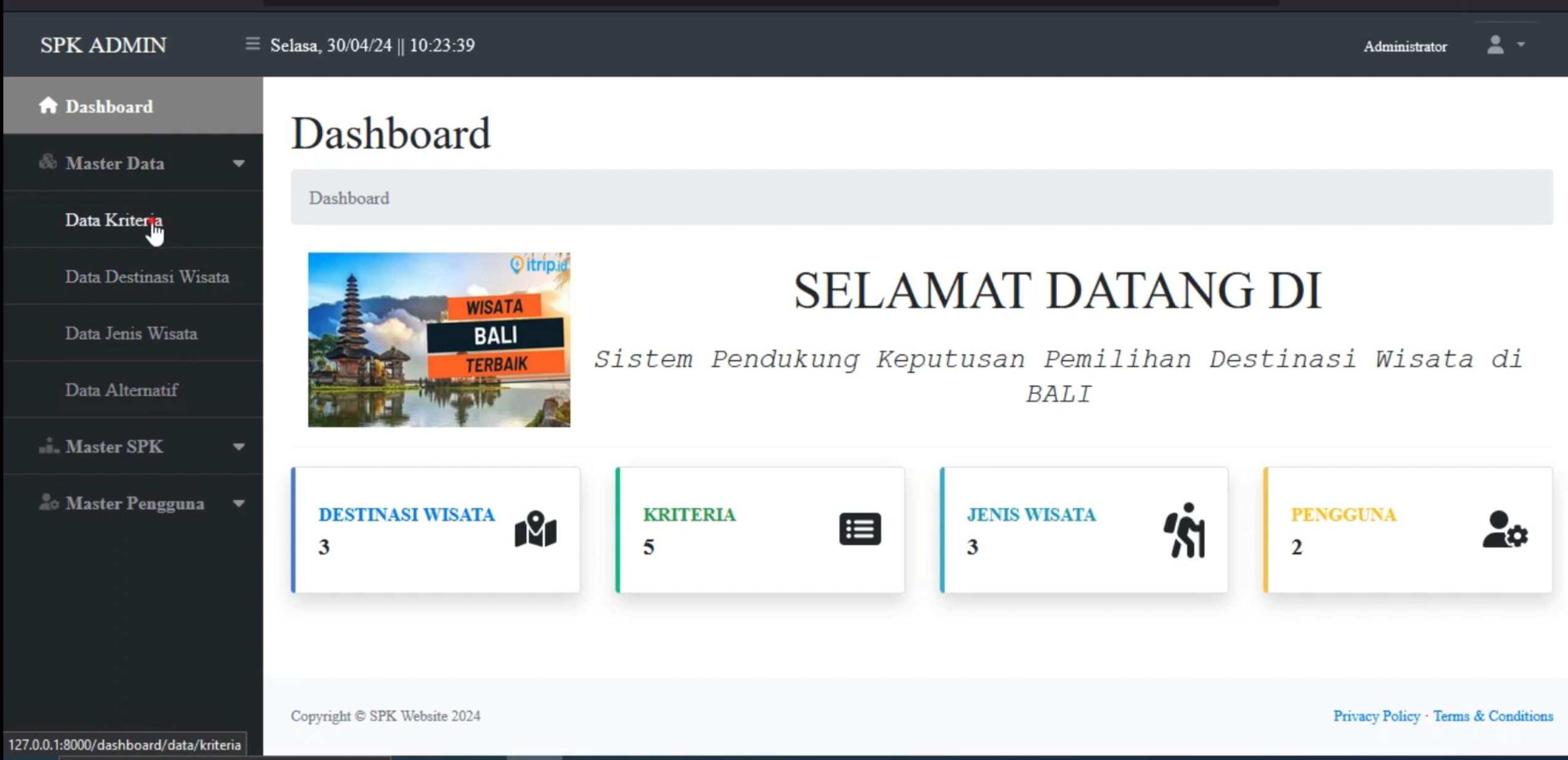 SPK Kombinasi Metode AHP & SAW | Laravel 8 | Sistem Pendukung Keputusan | SPK GABUNGAN METODE AHP SAW