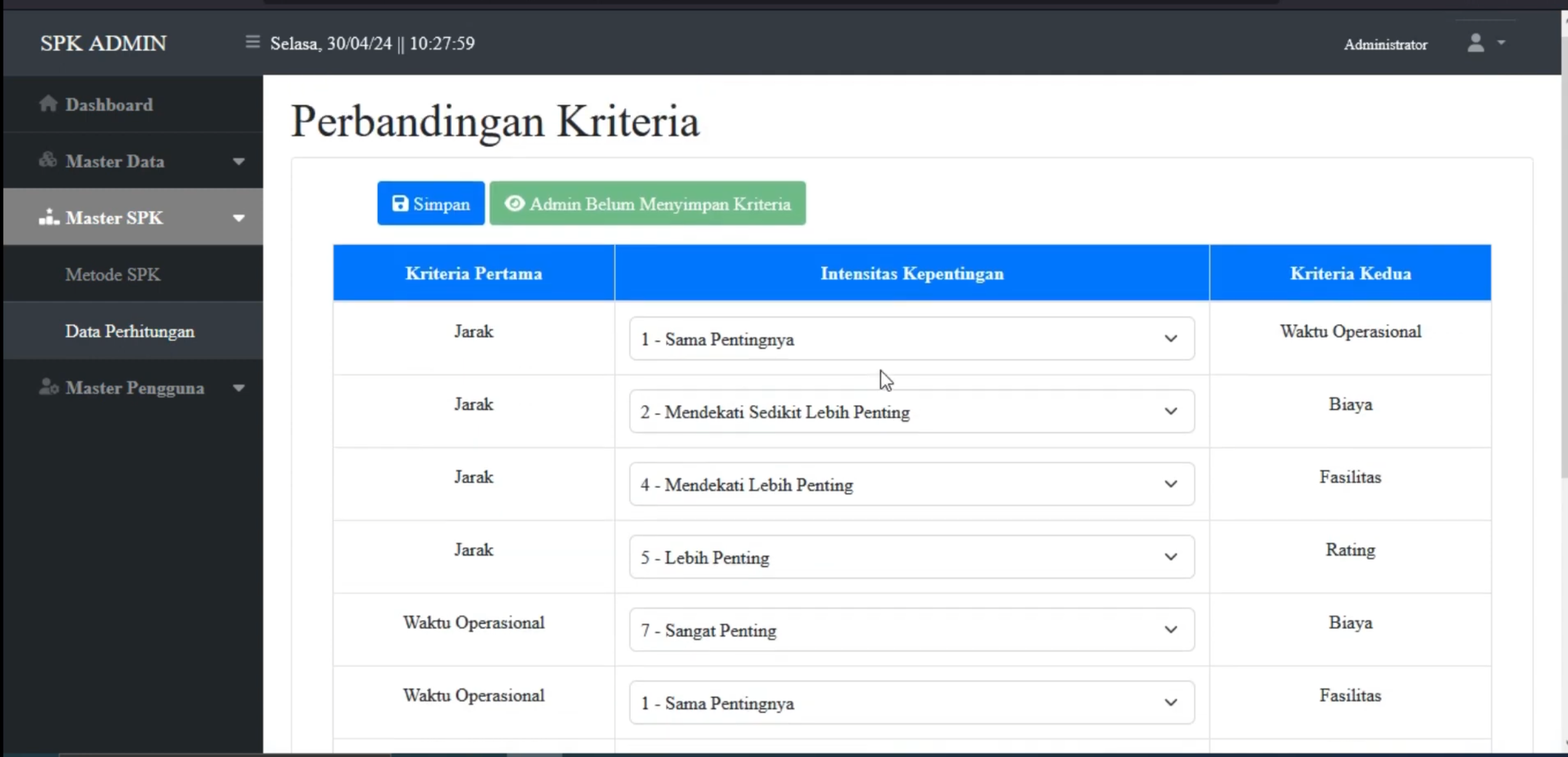SPK Kombinasi Metode AHP & SAW | Laravel 8 | Sistem Pendukung Keputusan | SPK GABUNGAN METODE AHP SAW