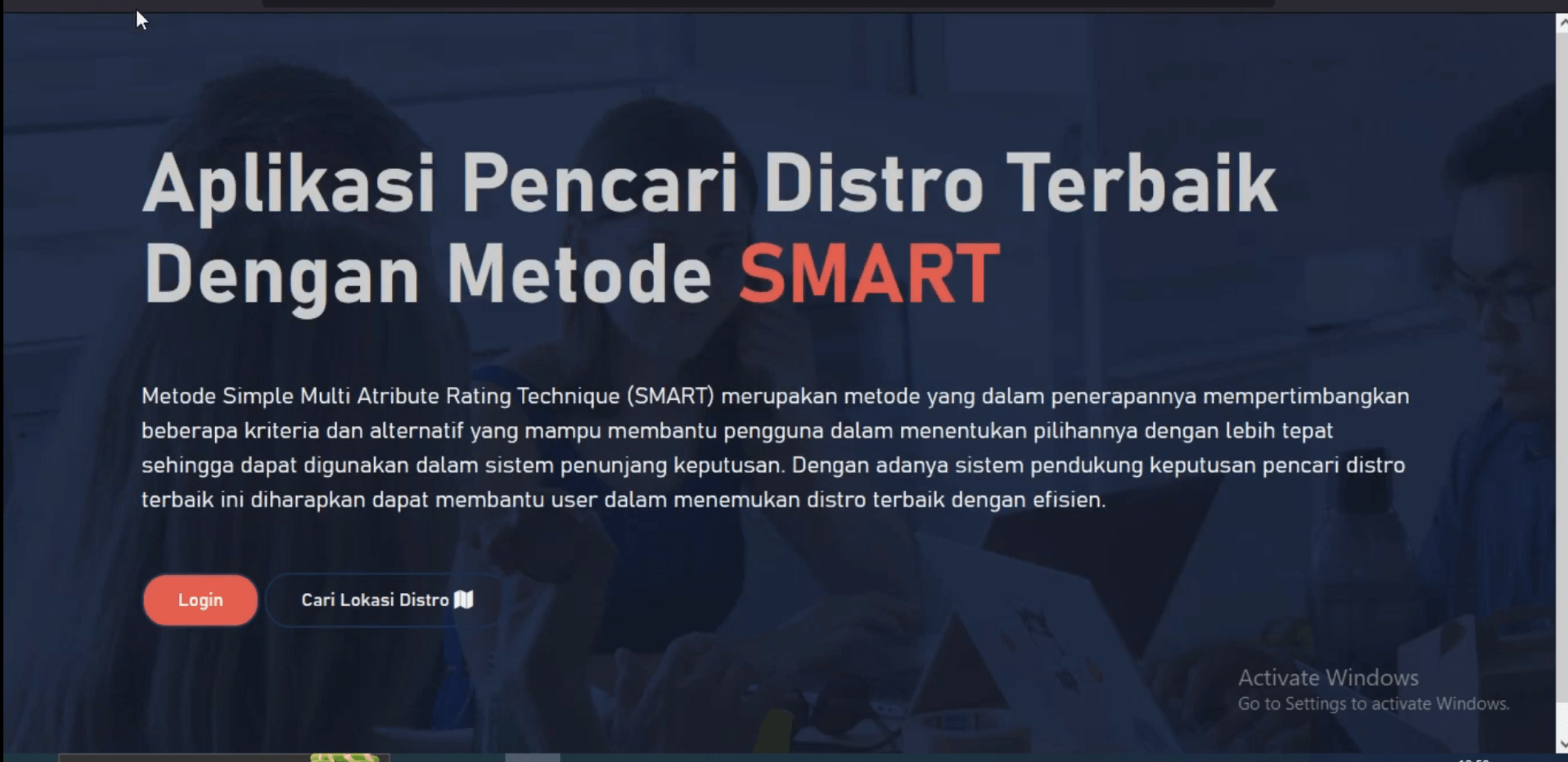 Website SPK Metode Smart | SPK Pemilihan Toko Terbaik | Download source code SPK Rekomendasi toko metode SMART