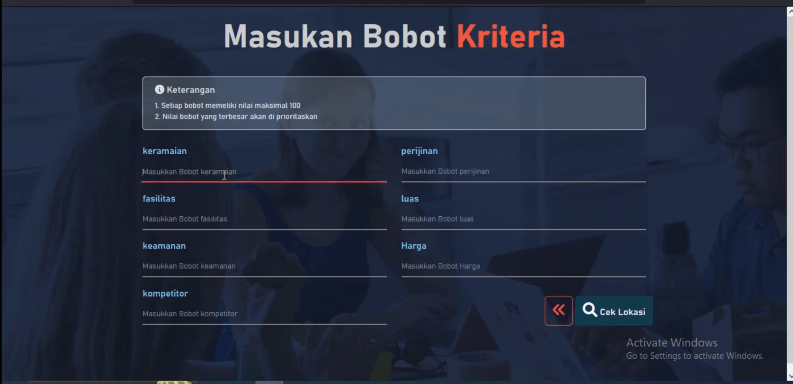 Website SPK Metode Smart | SPK Pemilihan Toko Terbaik | Download source code SPK Rekomendasi toko metode SMART