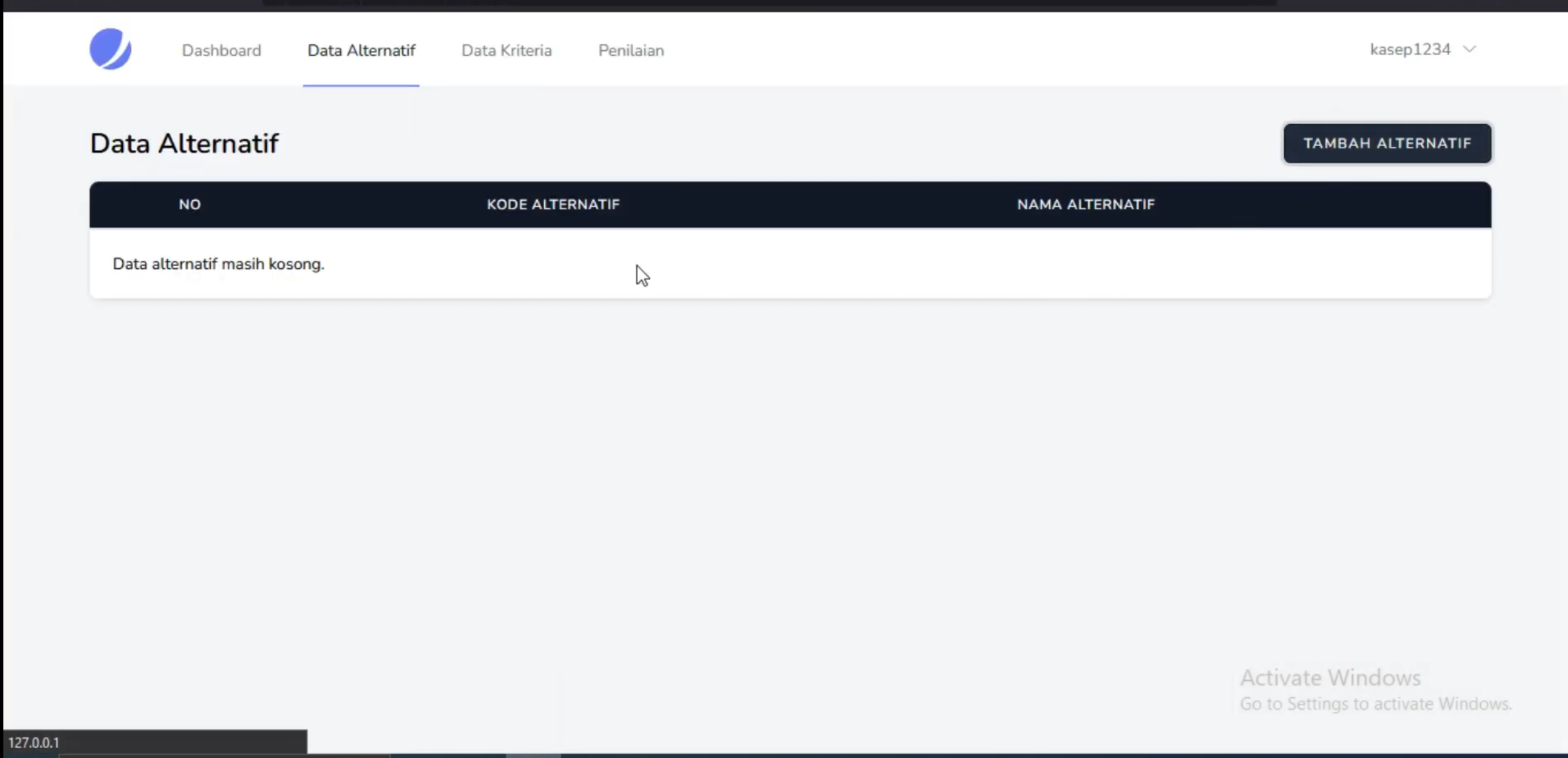 Website SPK Metode ARAS | Source code Laravel SPK metode ARAS | Metode Additive Ratio Assessment