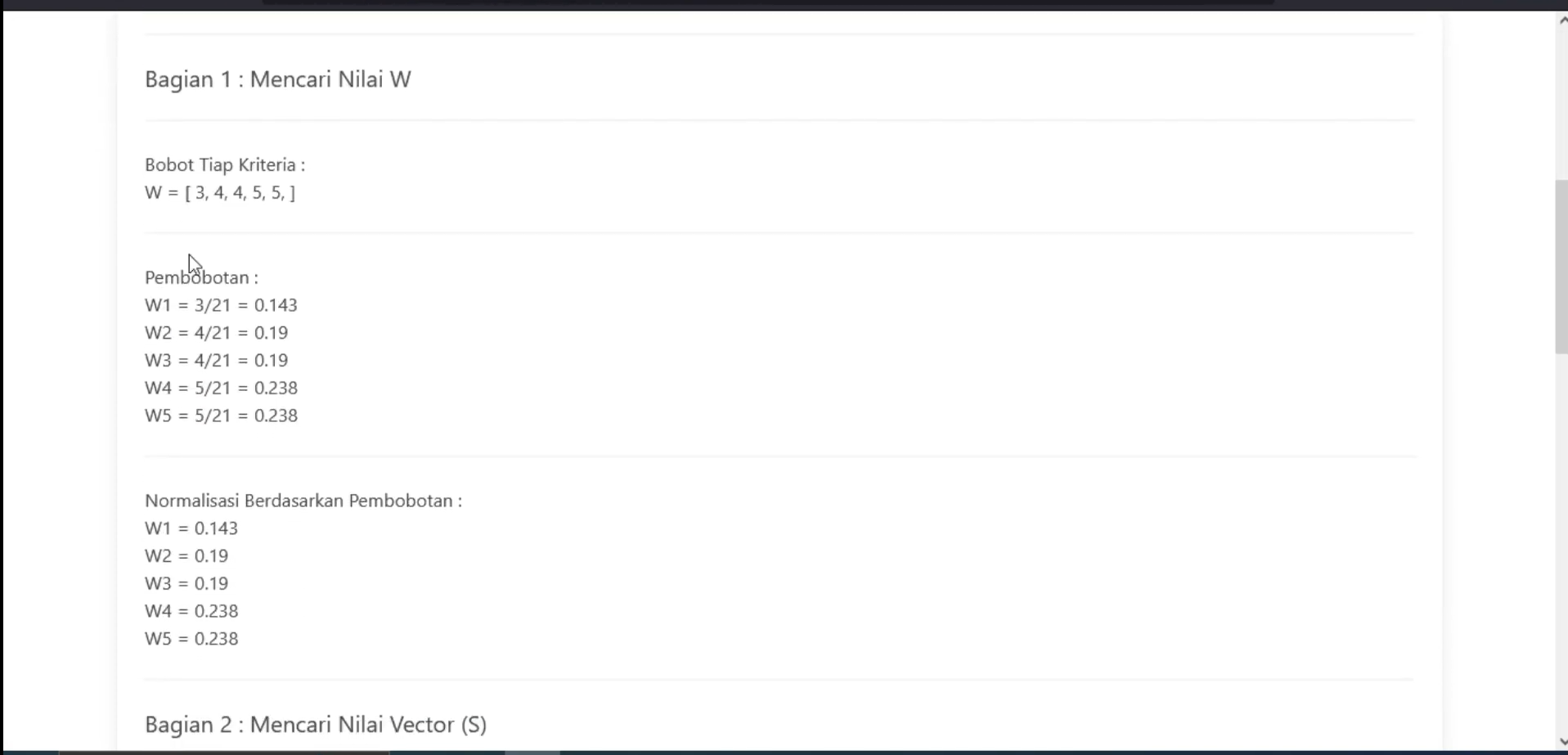 Website SPK metode WP Weighted Product  | Download Source Code | Source Code PHP | Coding PHP