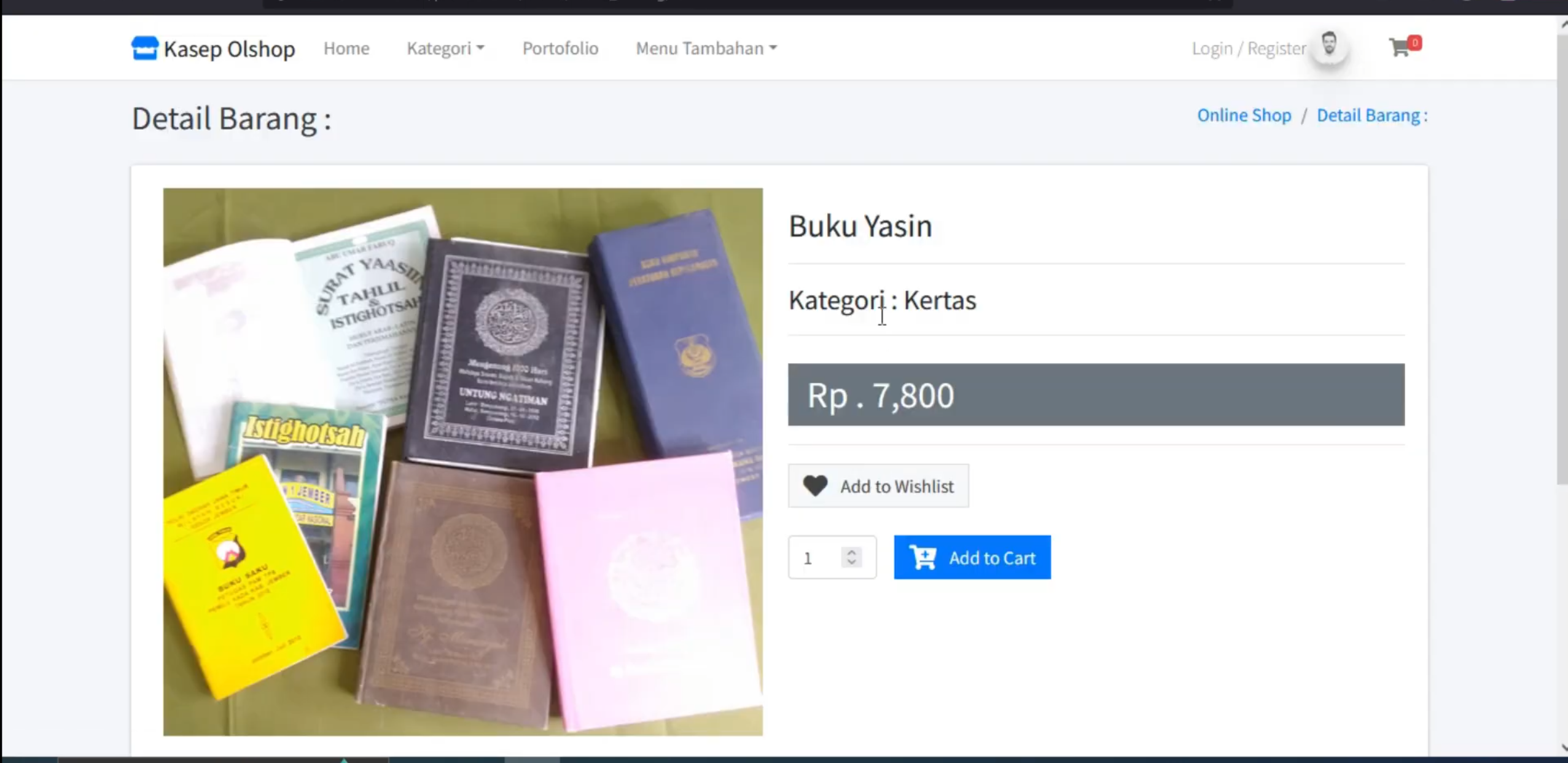 Source Code Website E-Commerce | Source Code Aplikasi Penjualan ATK | Toko Online | Codeigniter 3