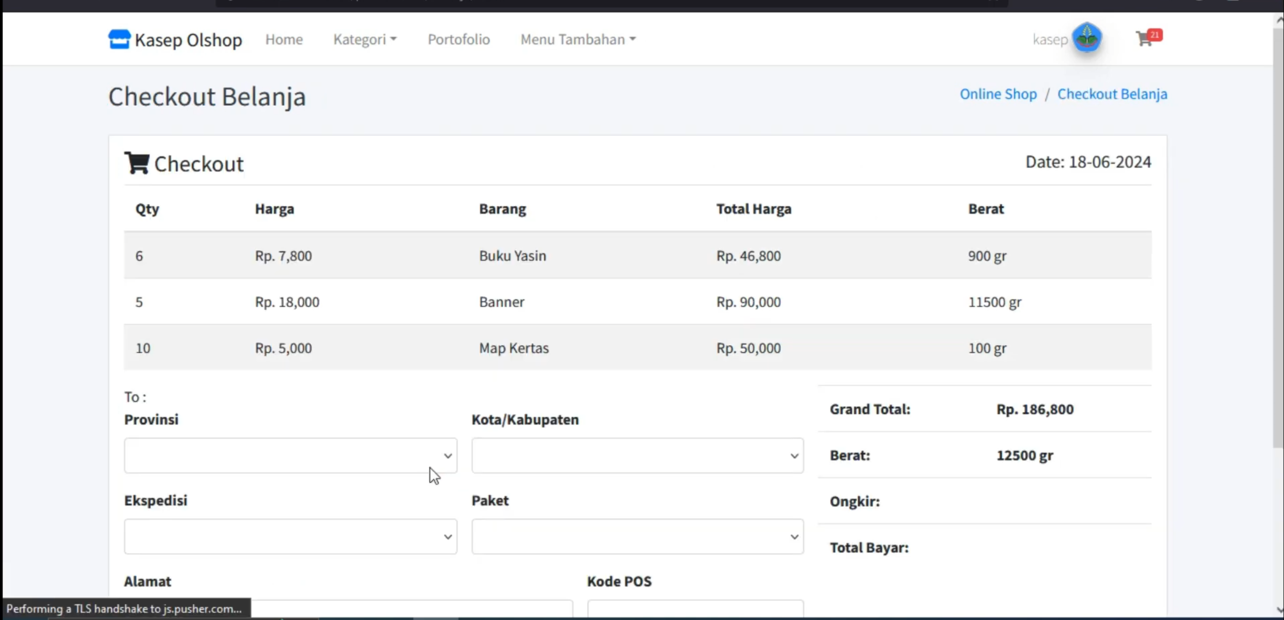 Source Code Website E-Commerce | Source Code Aplikasi Penjualan ATK | Toko Online | Codeigniter 3