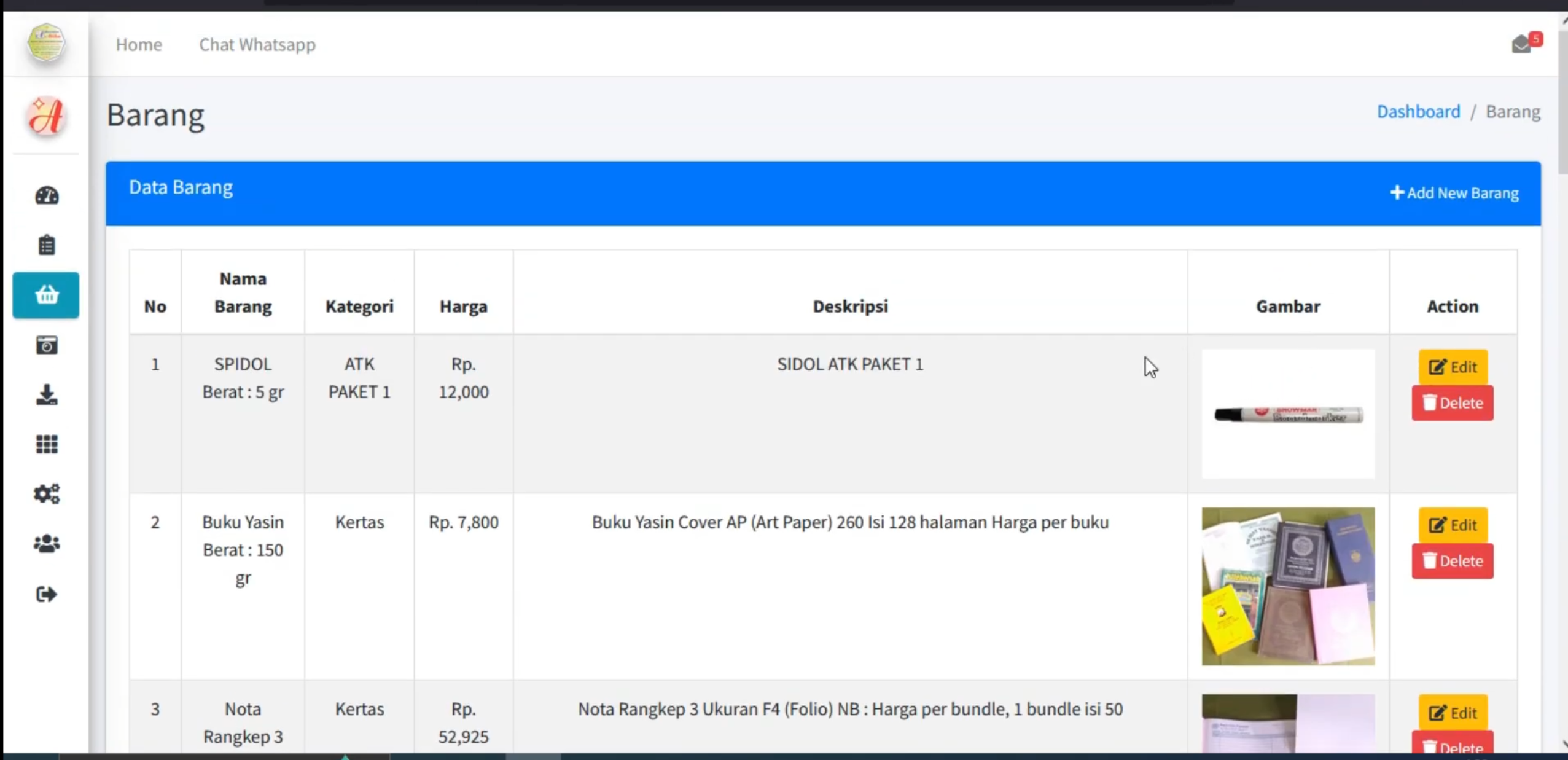 Source Code Website E-Commerce | Source Code Aplikasi Penjualan ATK | Toko Online | Codeigniter 3