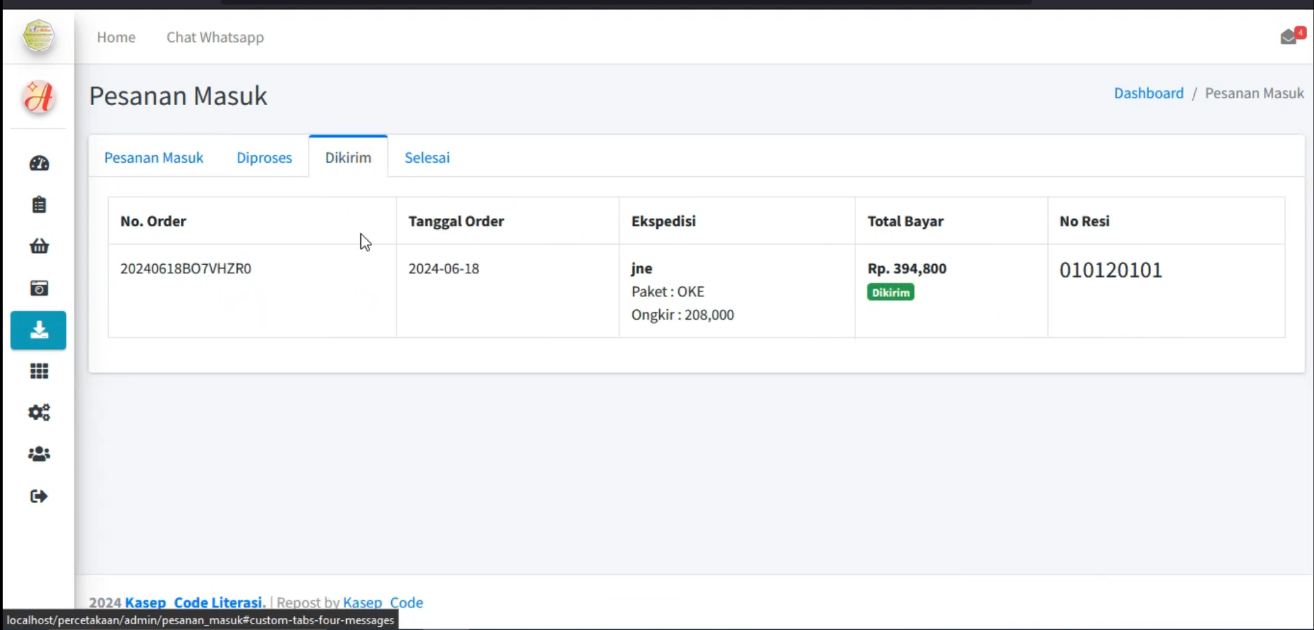Source Code Website E-Commerce | Source Code Aplikasi Penjualan ATK | Toko Online | Codeigniter 3