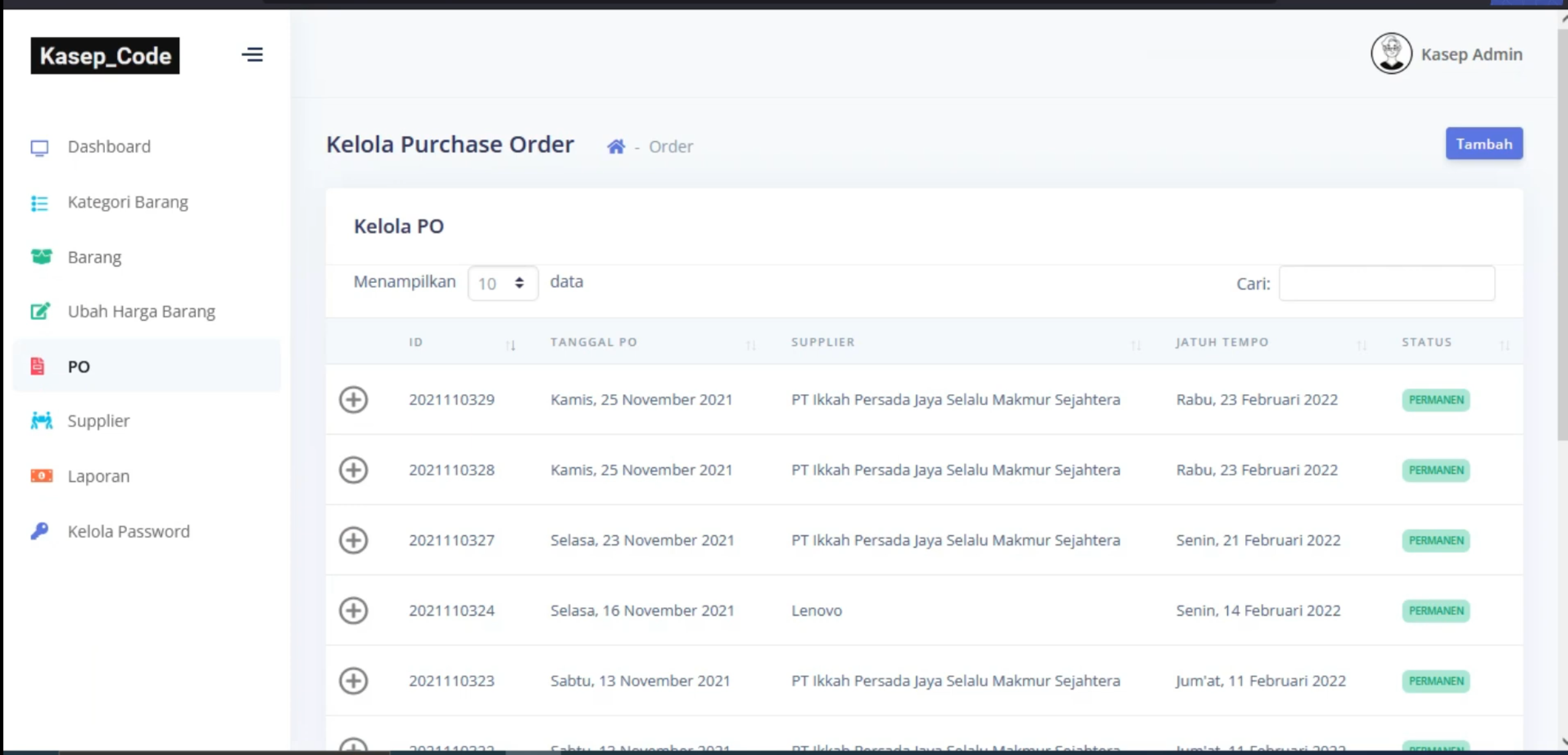 Aplikasi Penjualan Online dan Stok Barang | Aplikasi Point Of Sale | Sistem Laporan Penjualan