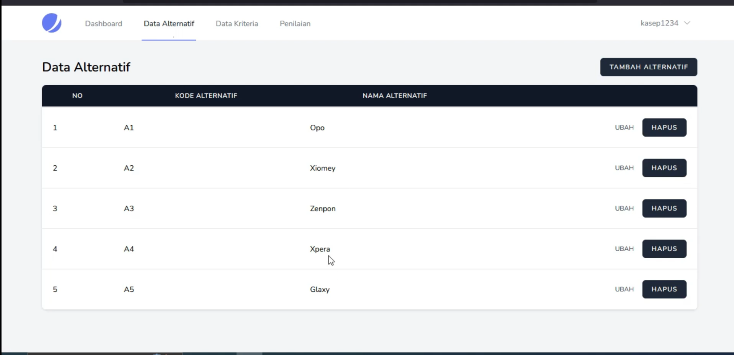 WEBSITE SPK METODE MOORA | Source code PHP SPK Metode MOORA | Download Source Code | LARAVEL