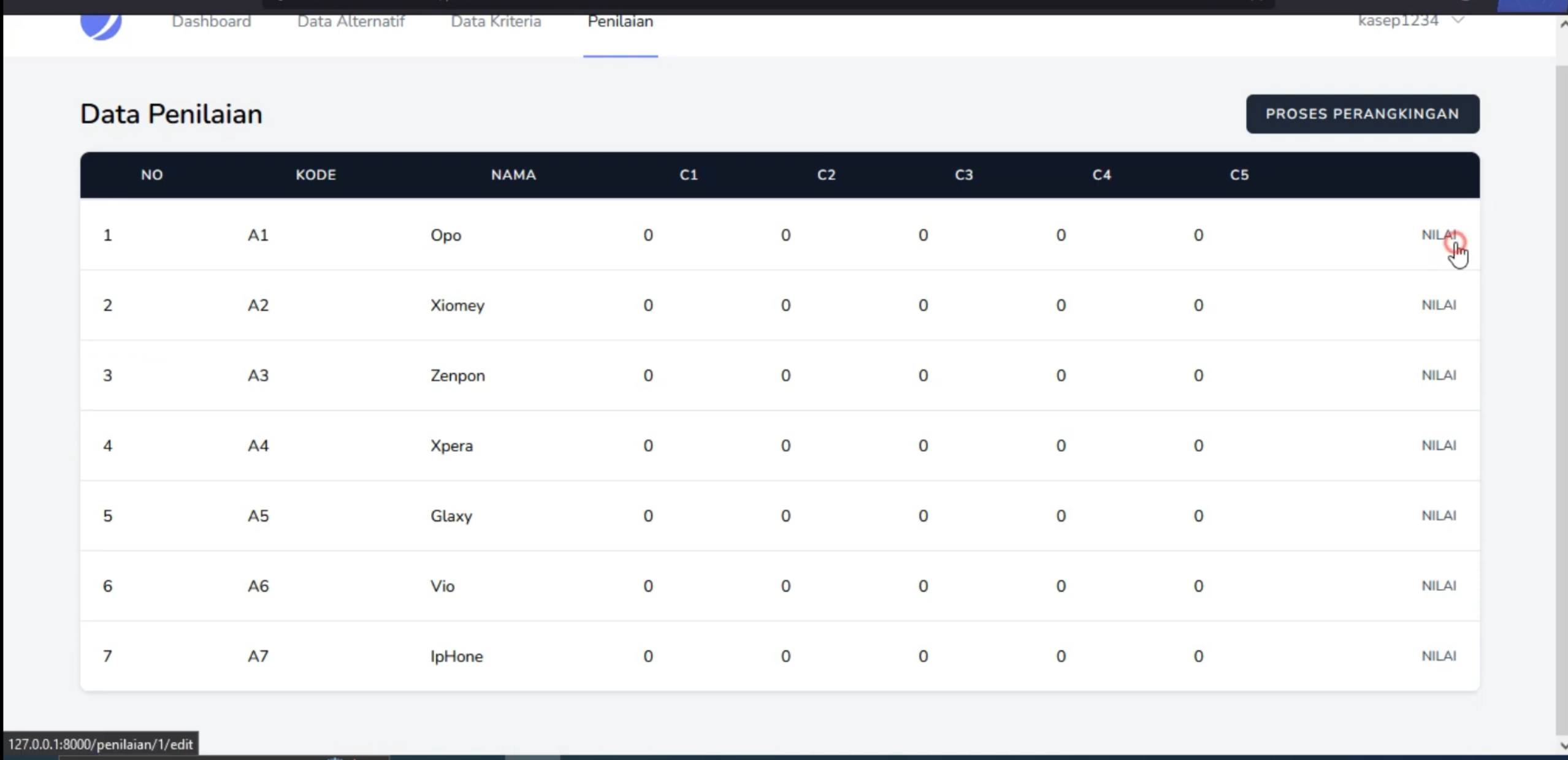 WEBSITE SPK METODE MOORA | Source code PHP SPK Metode MOORA | Download Source Code | LARAVEL