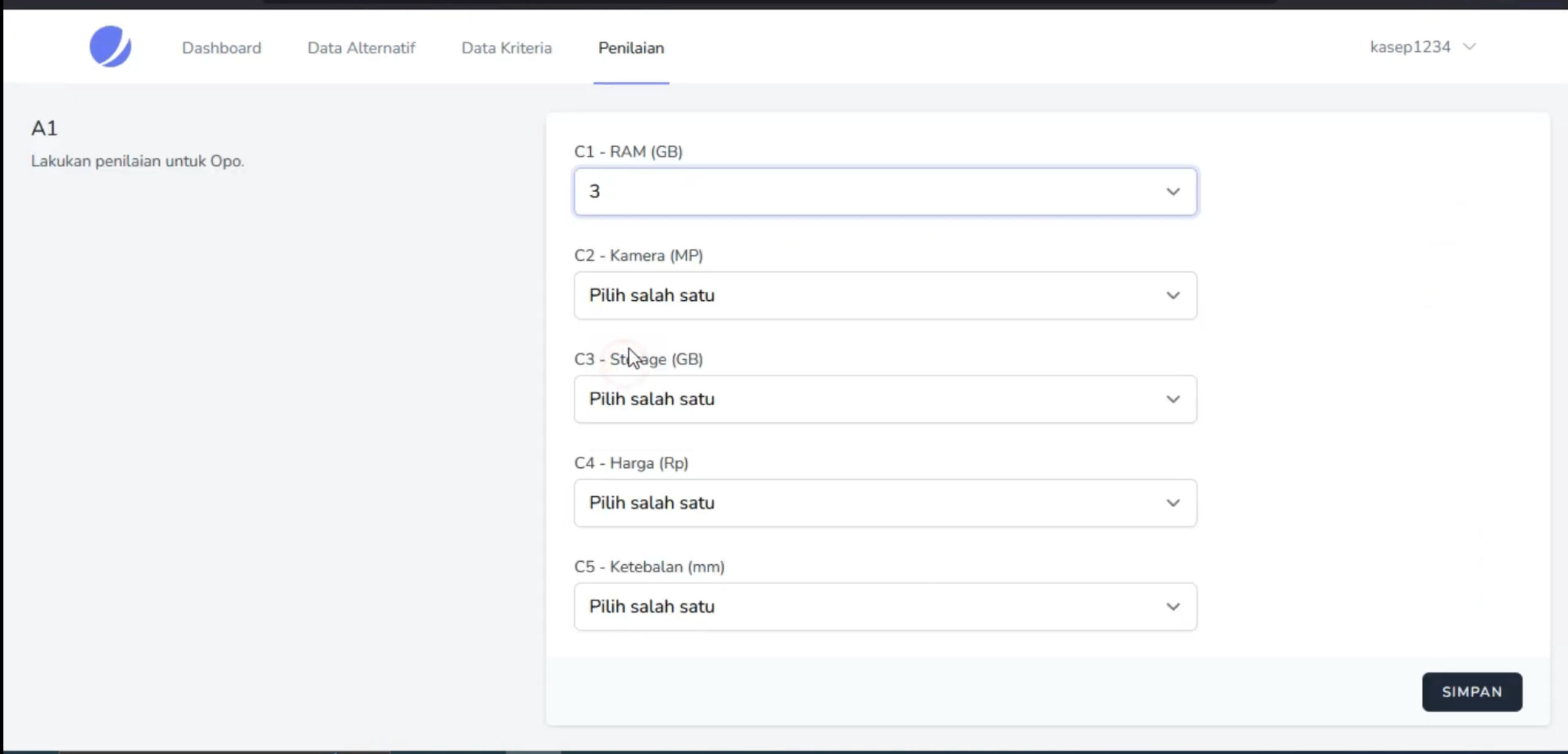 WEBSITE SPK METODE MOORA | Source code PHP SPK Metode MOORA | Download Source Code | LARAVEL