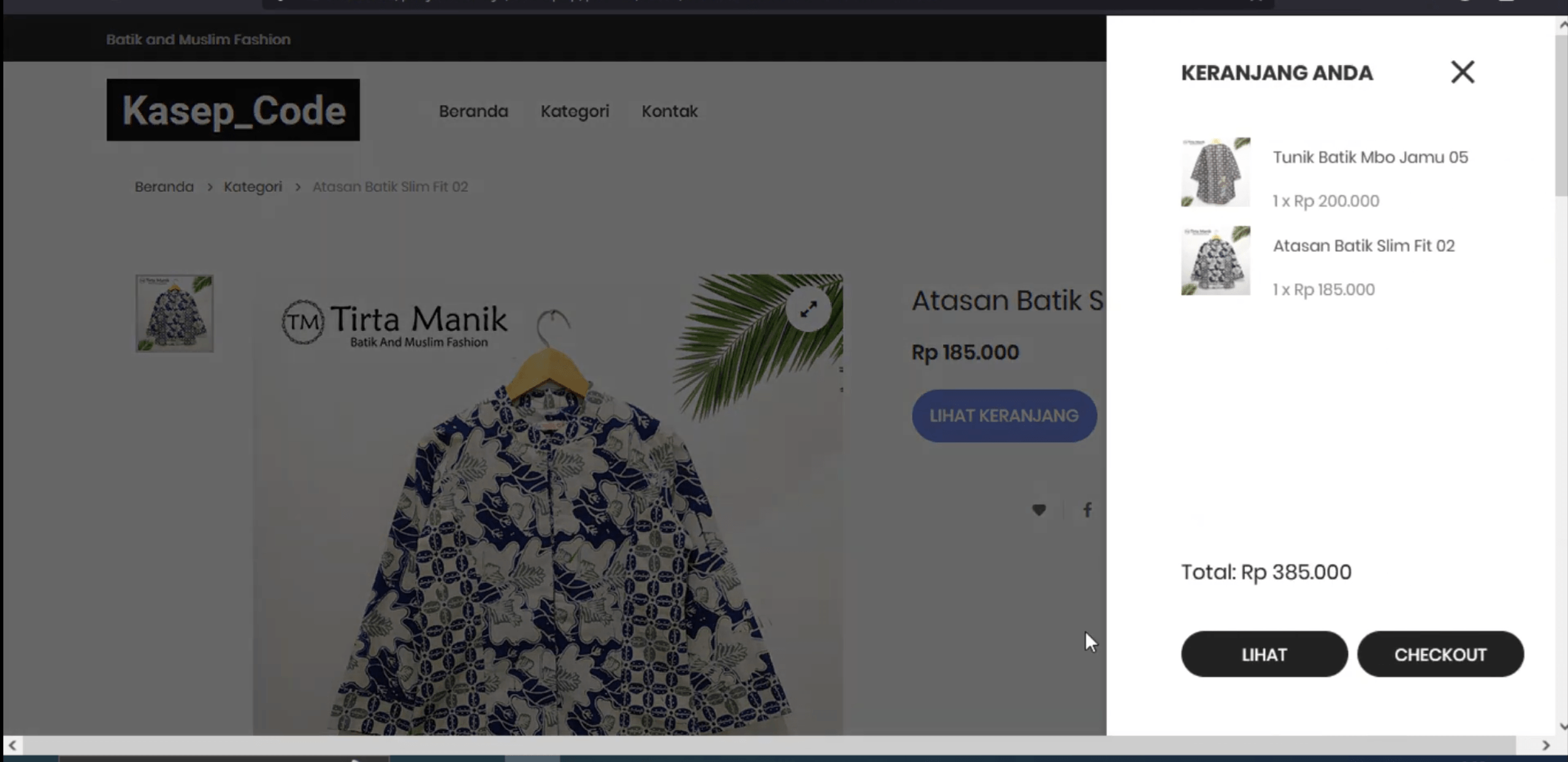 Website E-Commerce | Download Source Code PHP E-Commerce | Toko Online | E-Commerce CodeIgniter 3