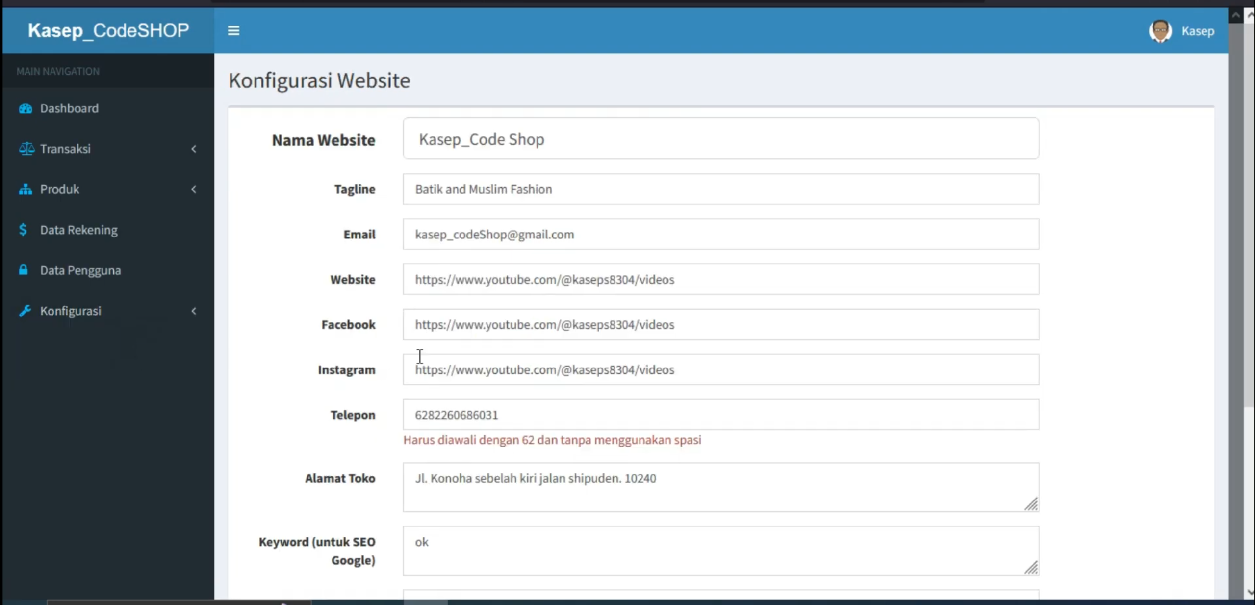Website E-Commerce | Download Source Code PHP E-Commerce | Toko Online | E-Commerce CodeIgniter 3