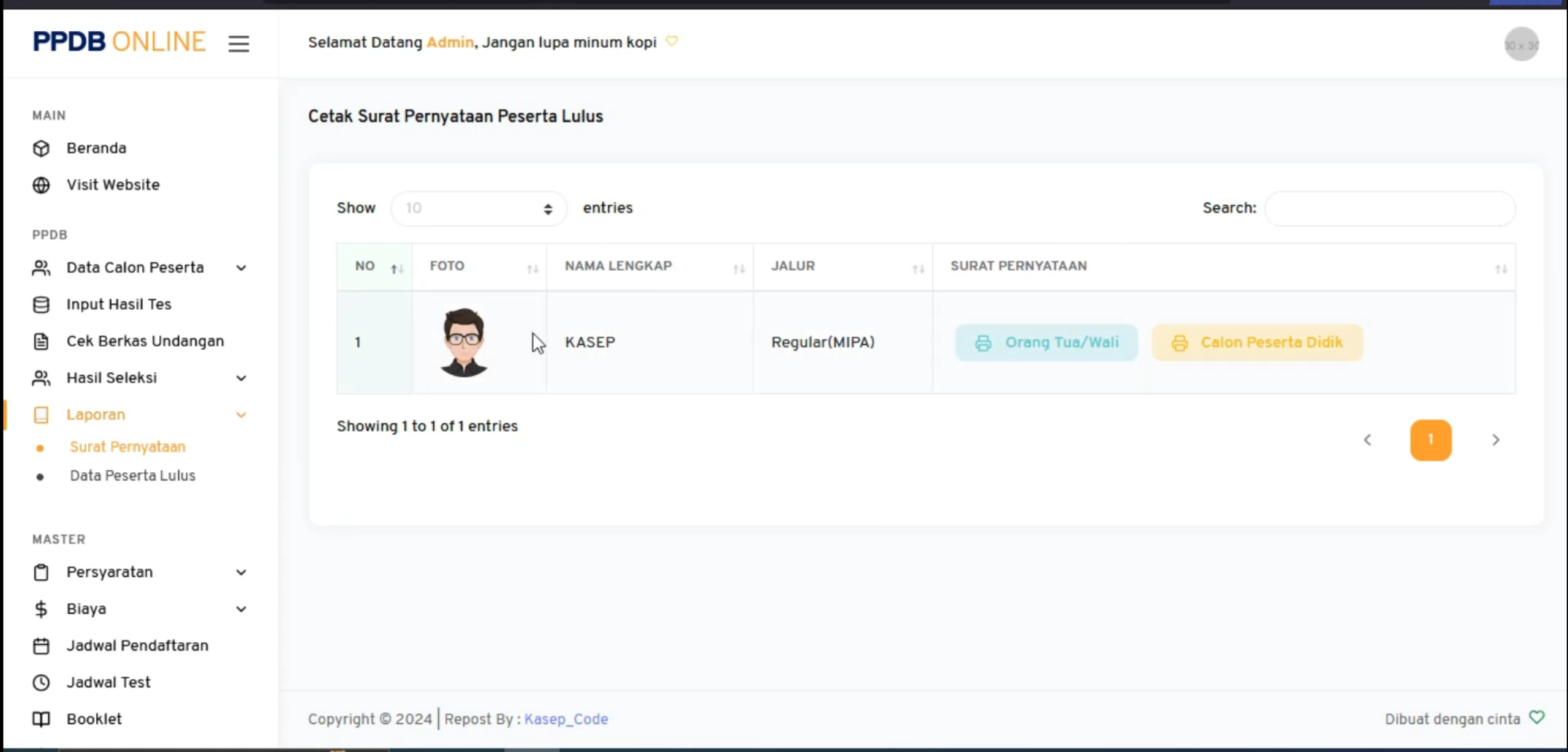 Website PPDB Online | PPDB Online Laravel | Source Code PPDB Online Laravel | Website PPDB | Part 1 & 2