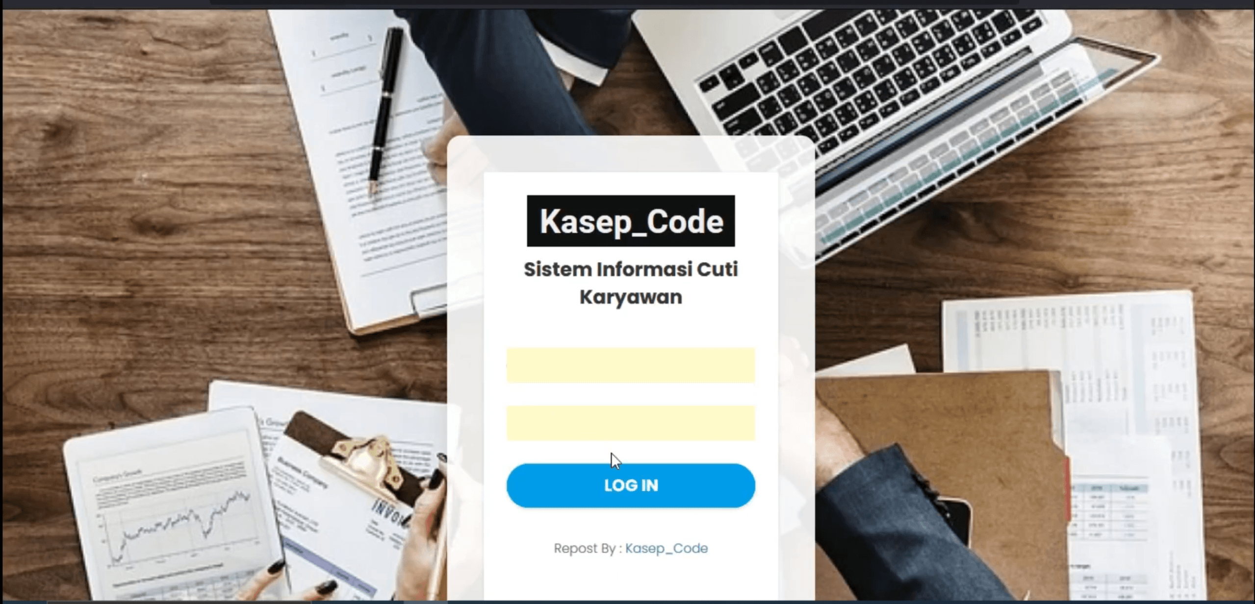 Aplikasi Cuti Online | Website Cuti Online Framework Laravel | Download Source Code Cuti Karyawan