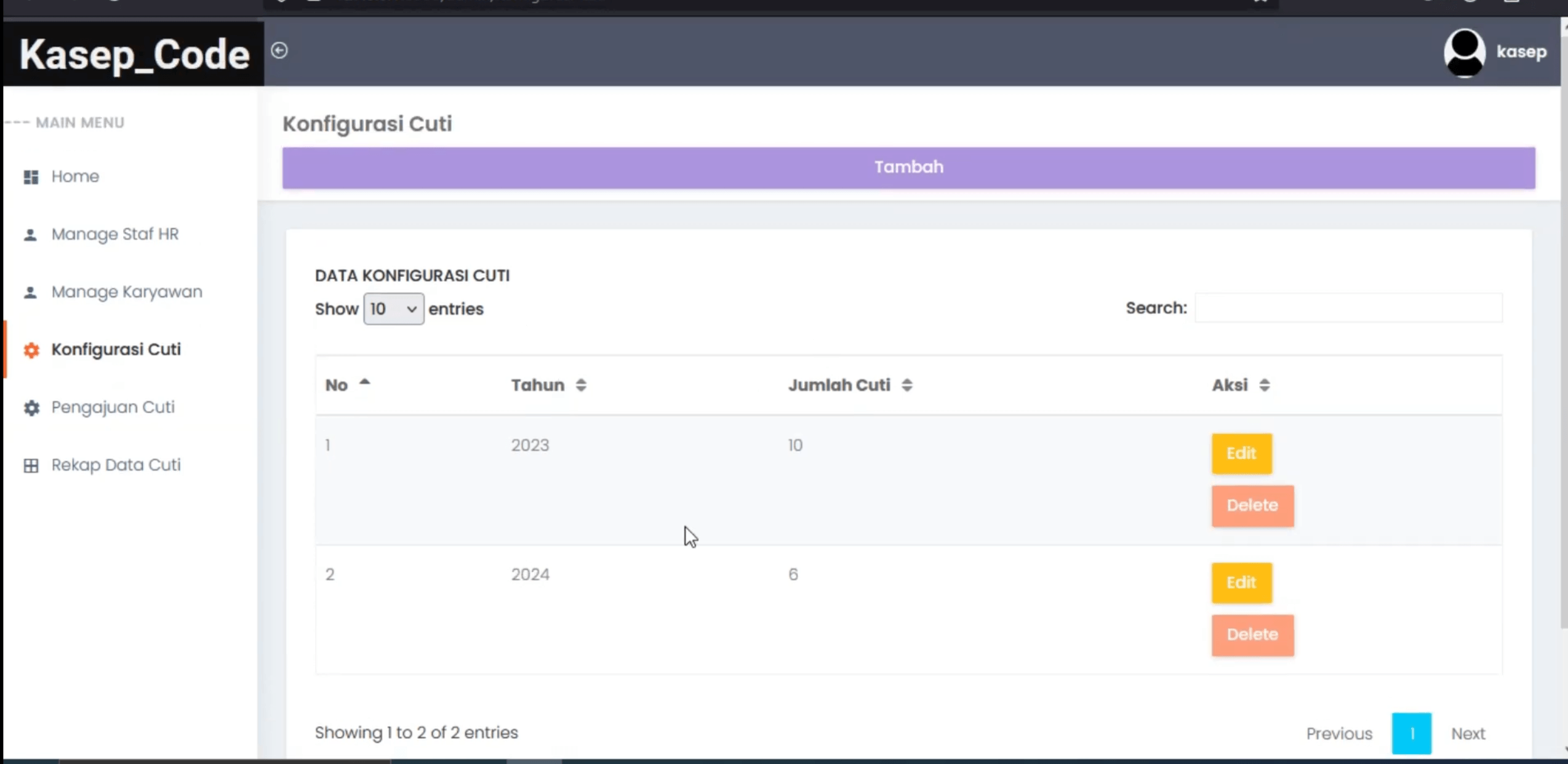 Aplikasi Cuti Online | Website Cuti Online Framework Laravel | Download Source Code Cuti Karyawan
