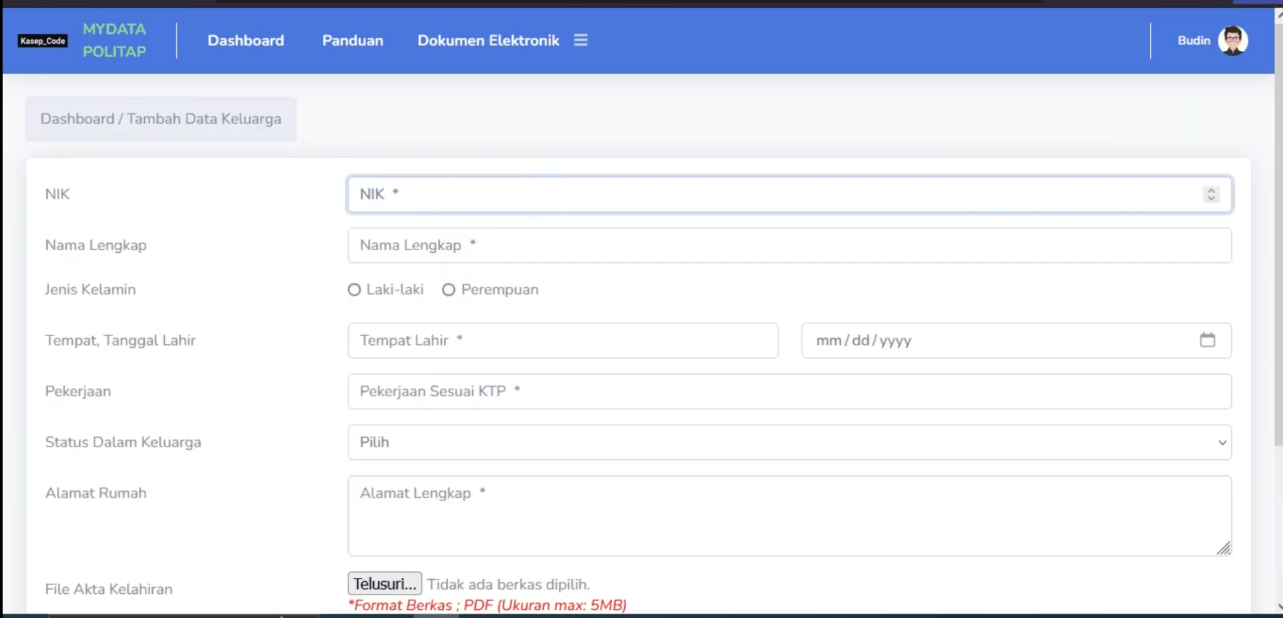 Source Code SIMPEG PHP MySQL Terbaru| Aplikasi SIMPEG | Sistem Informasi Kepegawaian | PHP Native