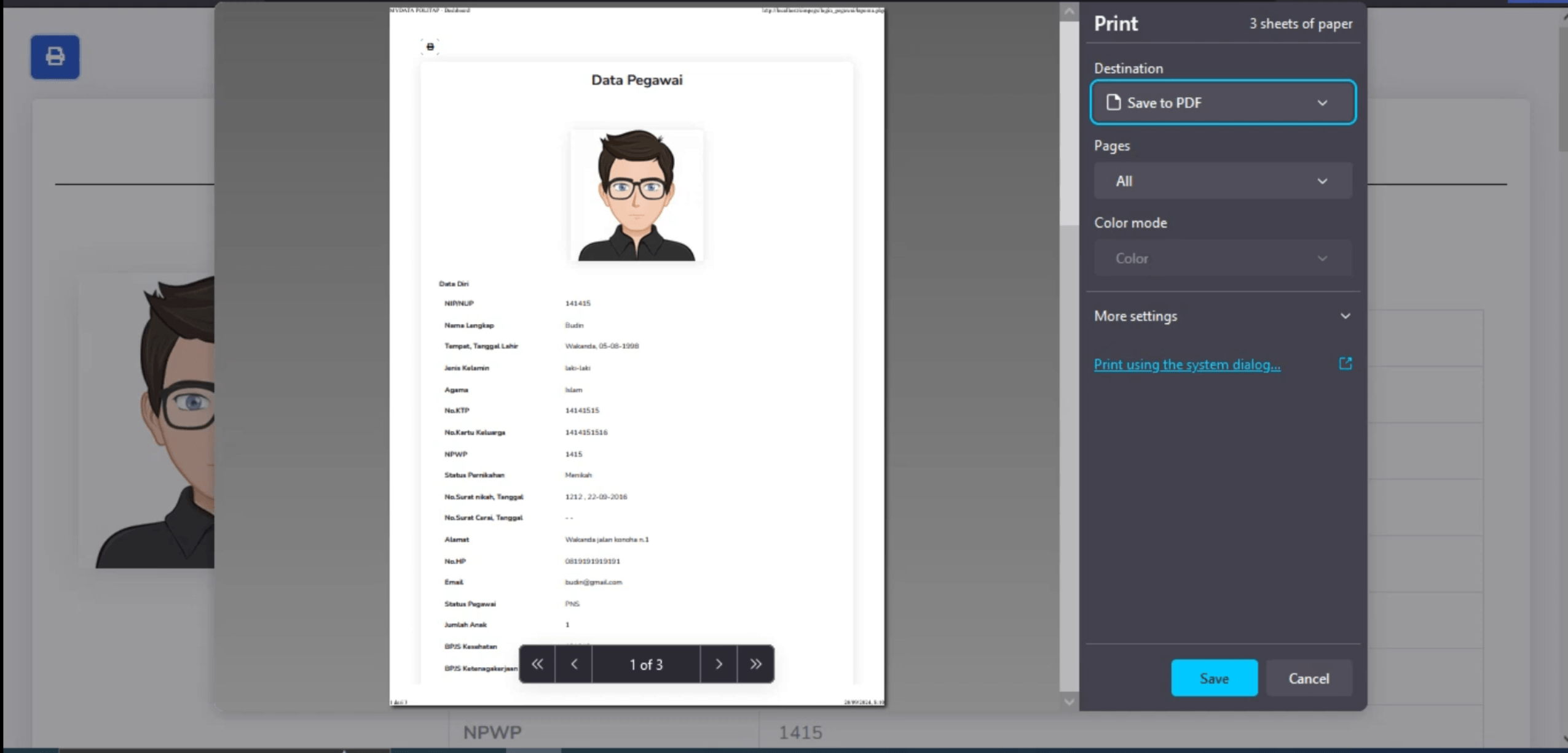 Source Code SIMPEG PHP MySQL Terbaru| Aplikasi SIMPEG | Sistem Informasi Kepegawaian | PHP Native