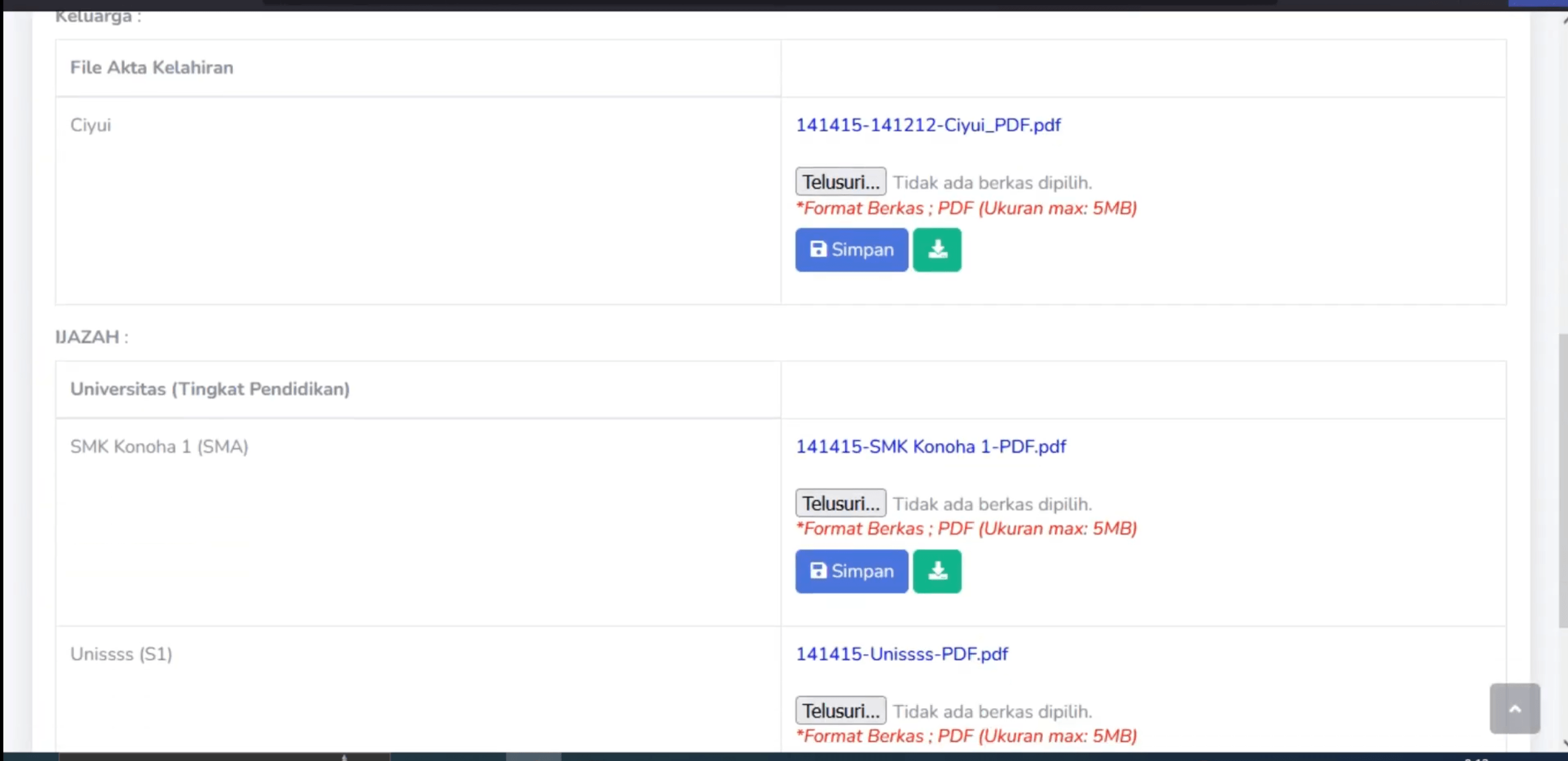 Source Code SIMPEG PHP MySQL Terbaru| Aplikasi SIMPEG | Sistem Informasi Kepegawaian | PHP Native