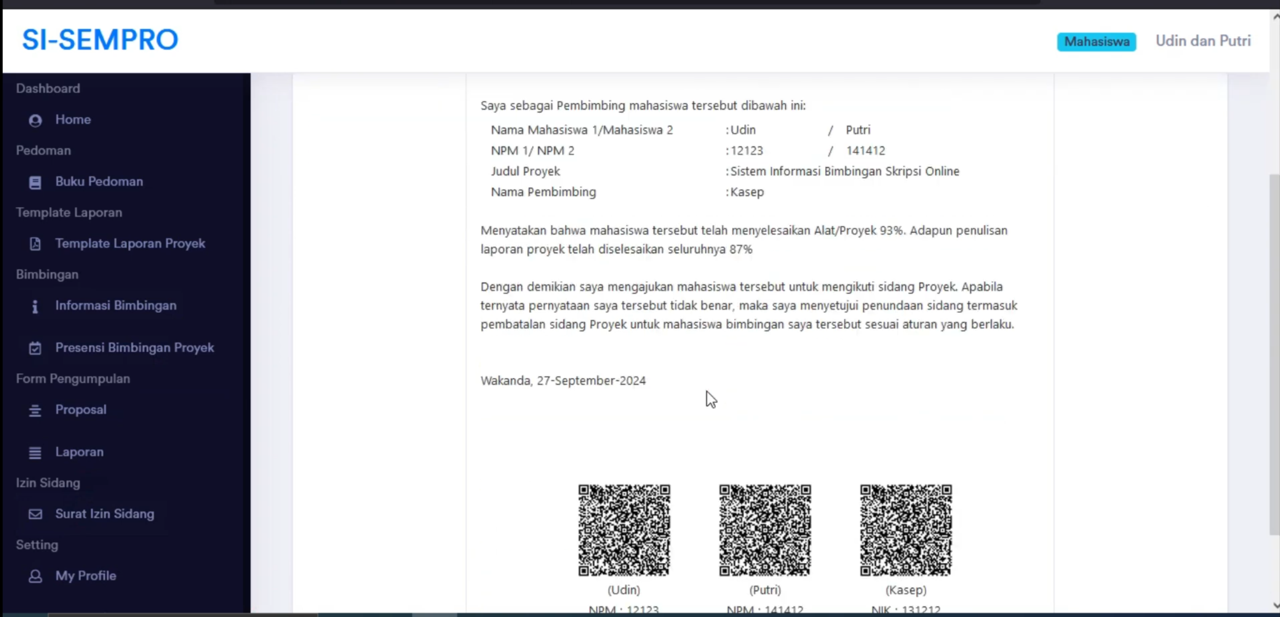 Aplikasi Bimbingan Online | Source Code PHP Sistem Pendaftaran Judul Skripsi | Source Code webiste bimbingan online