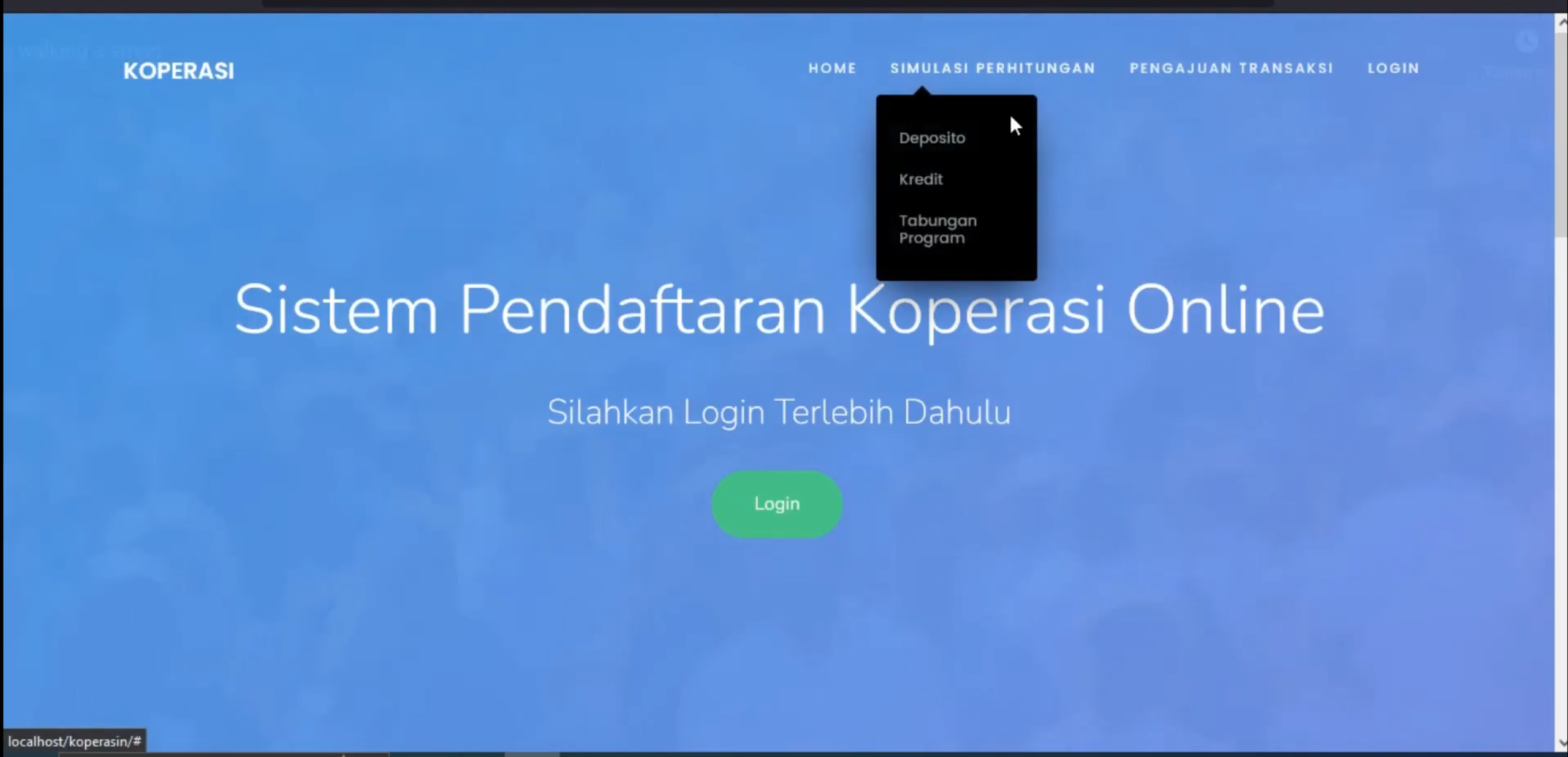 Source Code PHP Pendaftaran Koperasi Online | Aplikasi Koperasi Online | Aplikasi Koperasi berbasis web